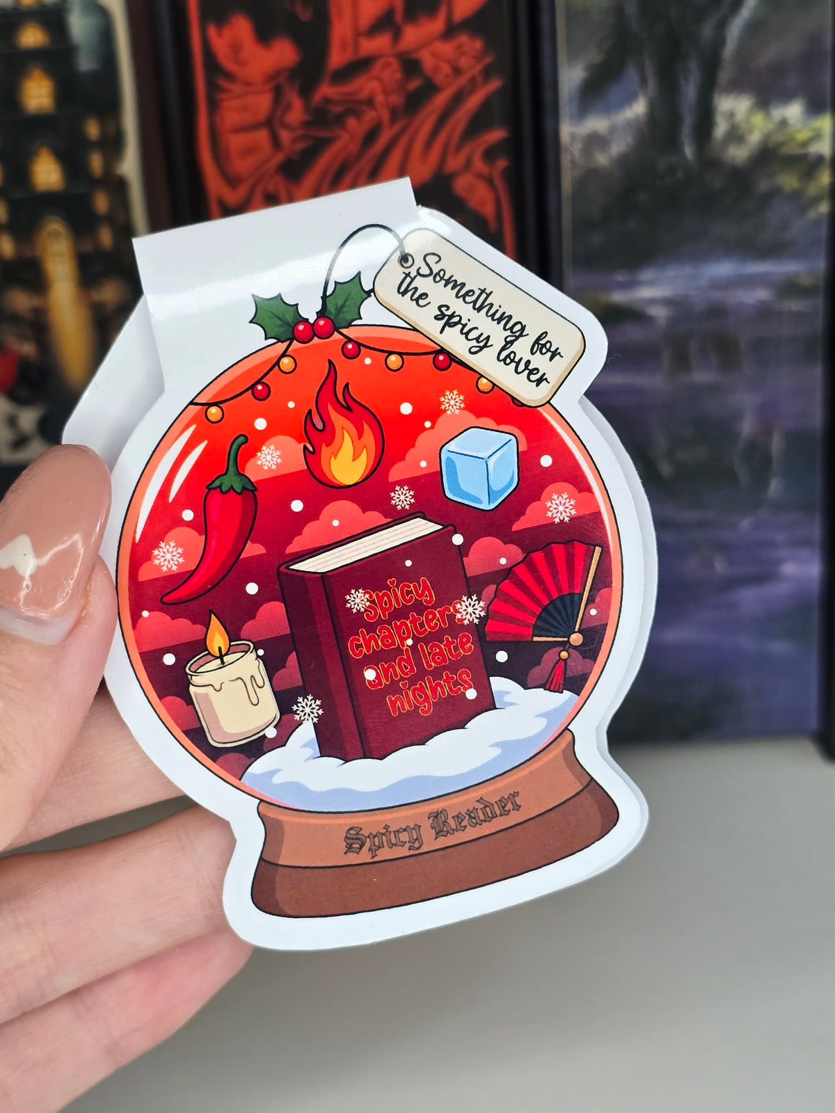 Spicey Reader Magnetic Bookmark