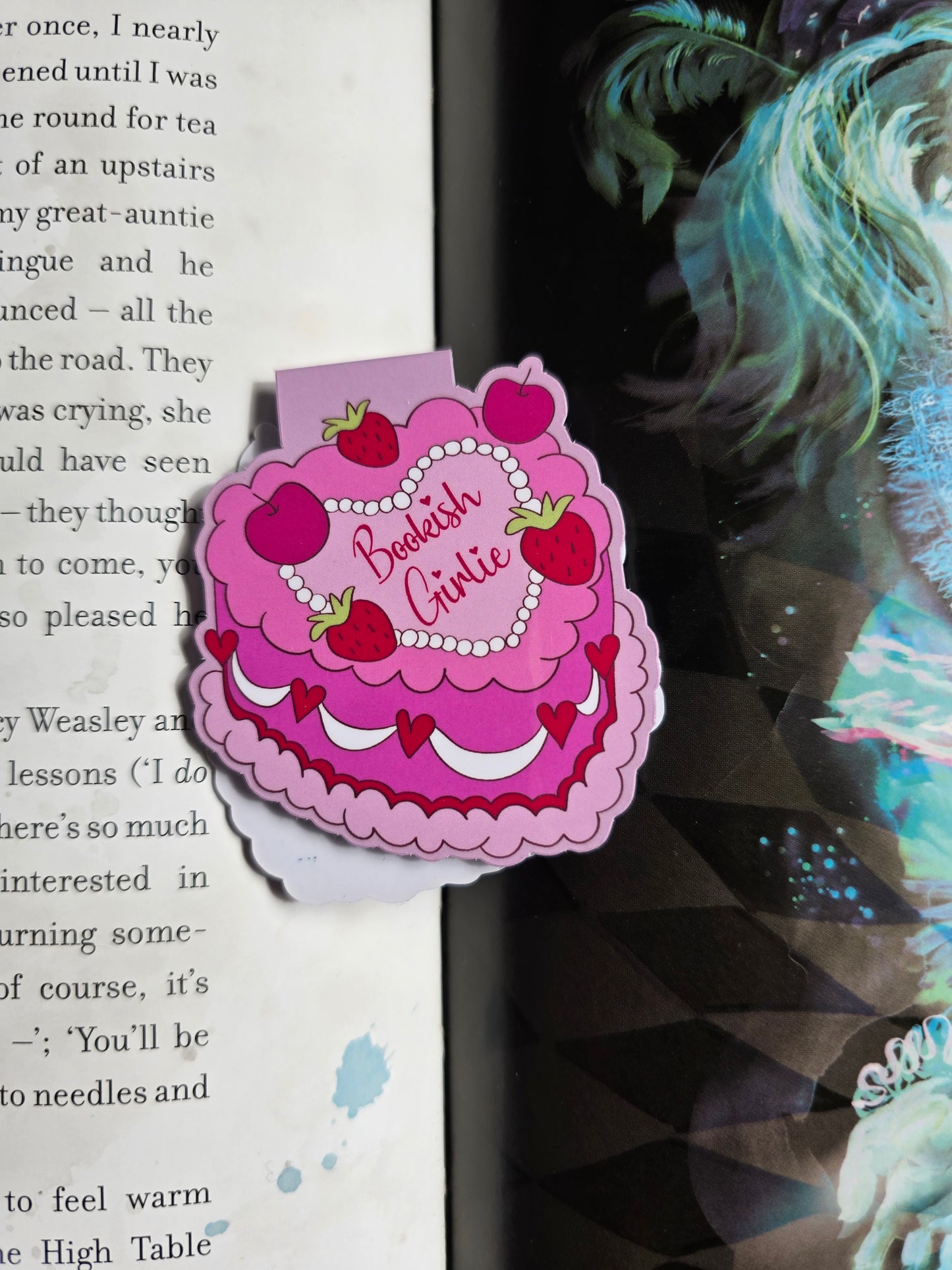 Bookish Girlie Magnetic Bookmark
