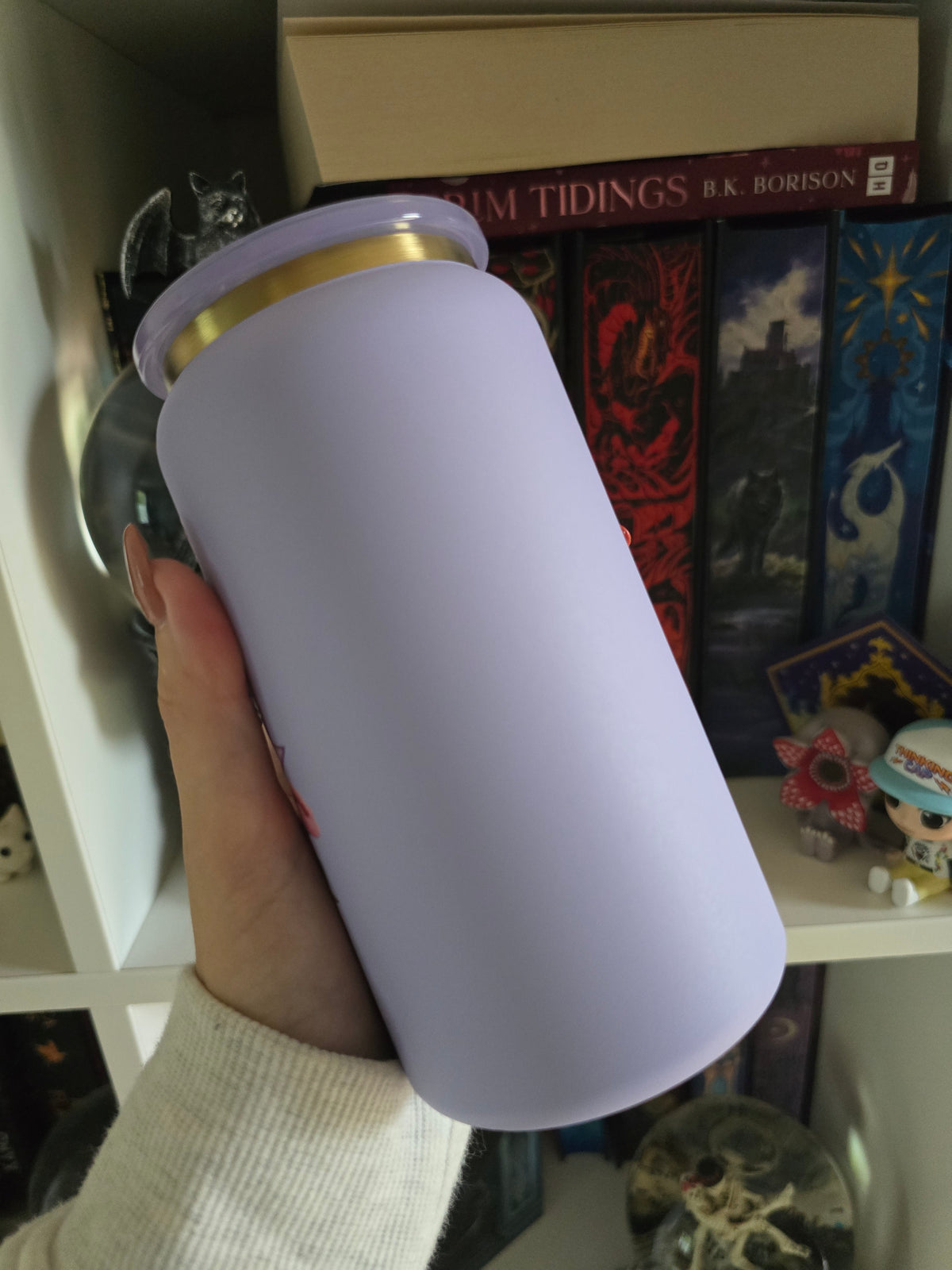 A Reader Without Their Kindle Is A Tragedy 16oz Stainless Steel Tumbler
