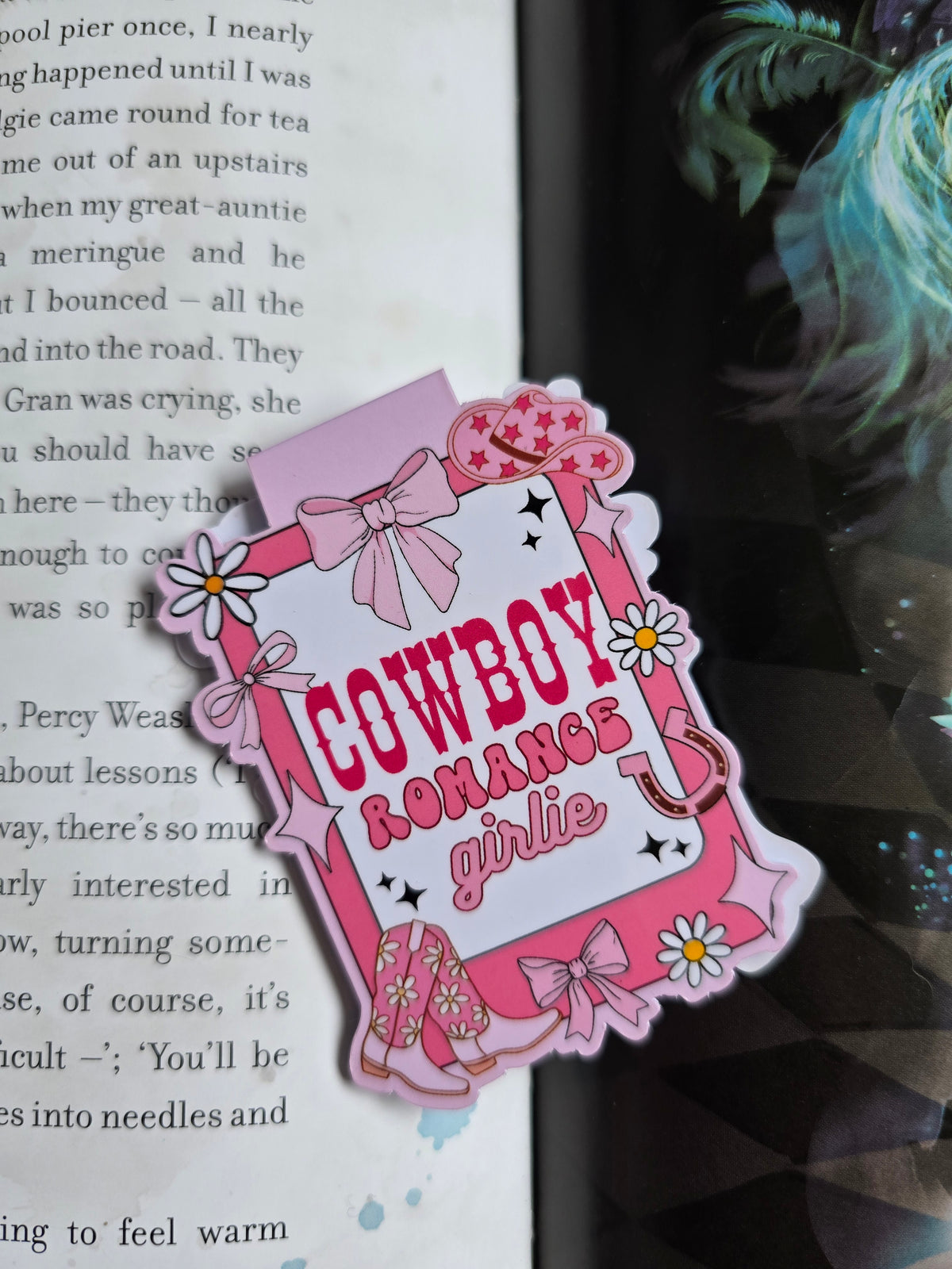 Cowboy Magnetic Bookmark