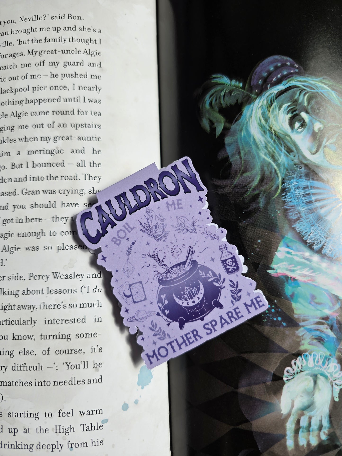 Cauldron Magnetic Bookmark