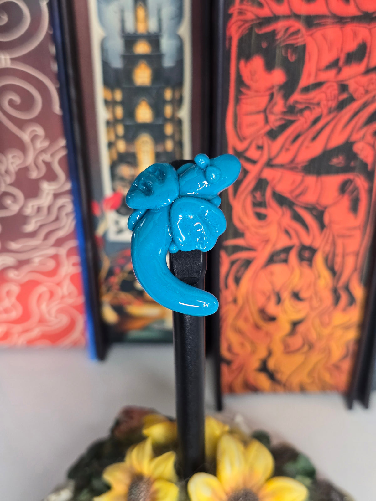 Bluebell The Dragon Clay Magnet