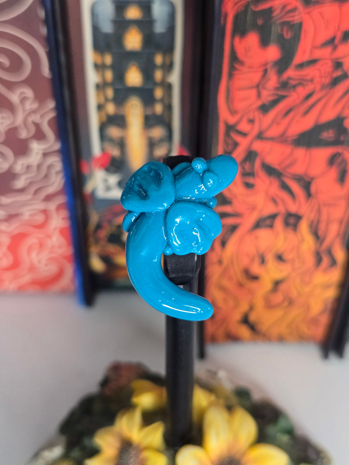 Bluebell The Dragon Clay Magnet