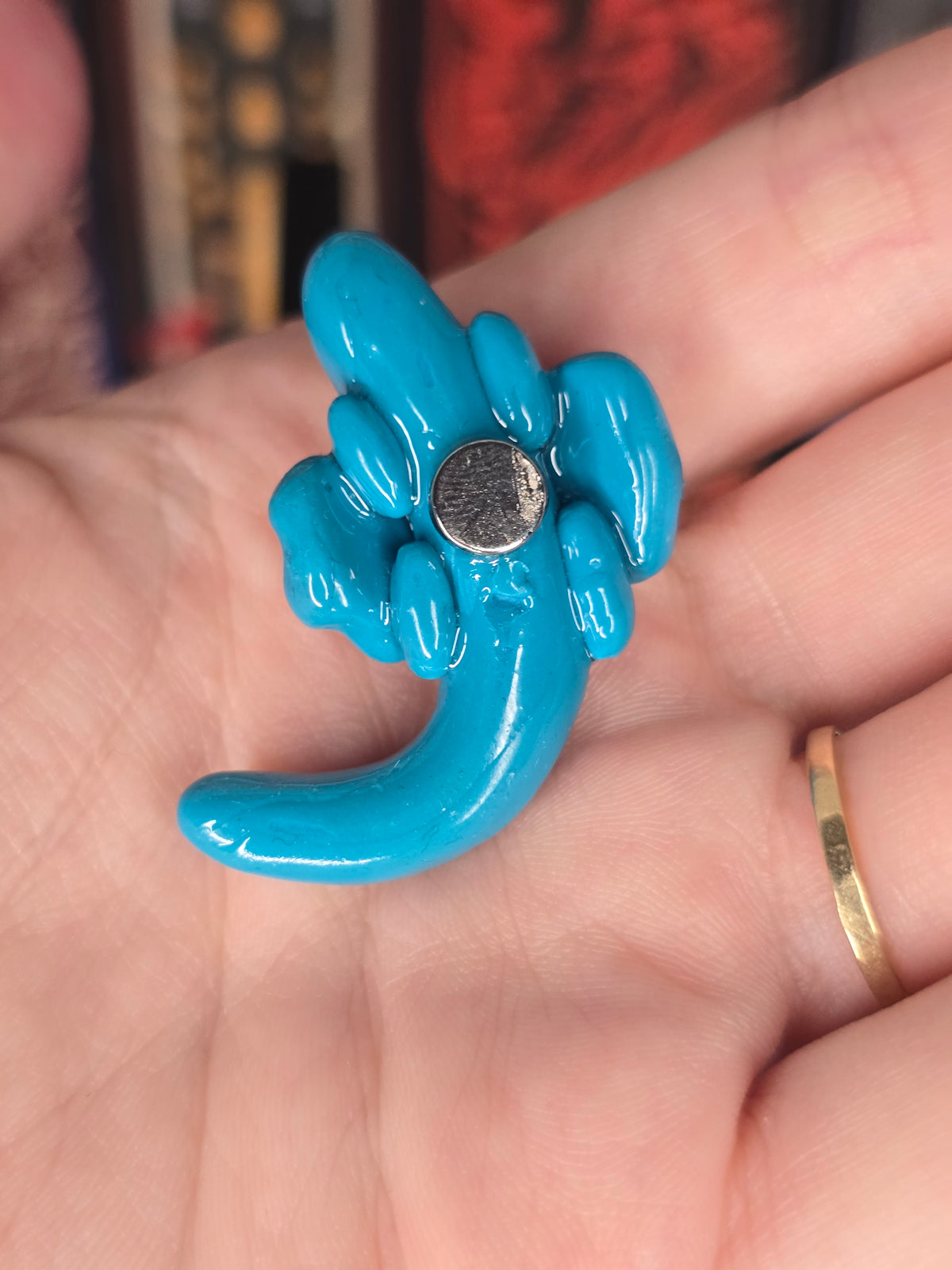 Bluebell The Dragon Clay Magnet
