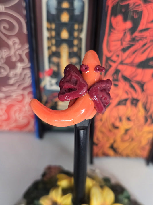 Daphne The Dragon Clay Magnet
