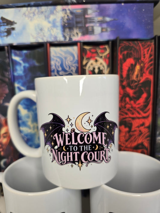 Welcome To The Night Court 12oz Mug (printing error)