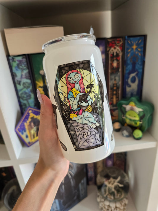 Deadly Night Shade 16oz Glass Tumbler