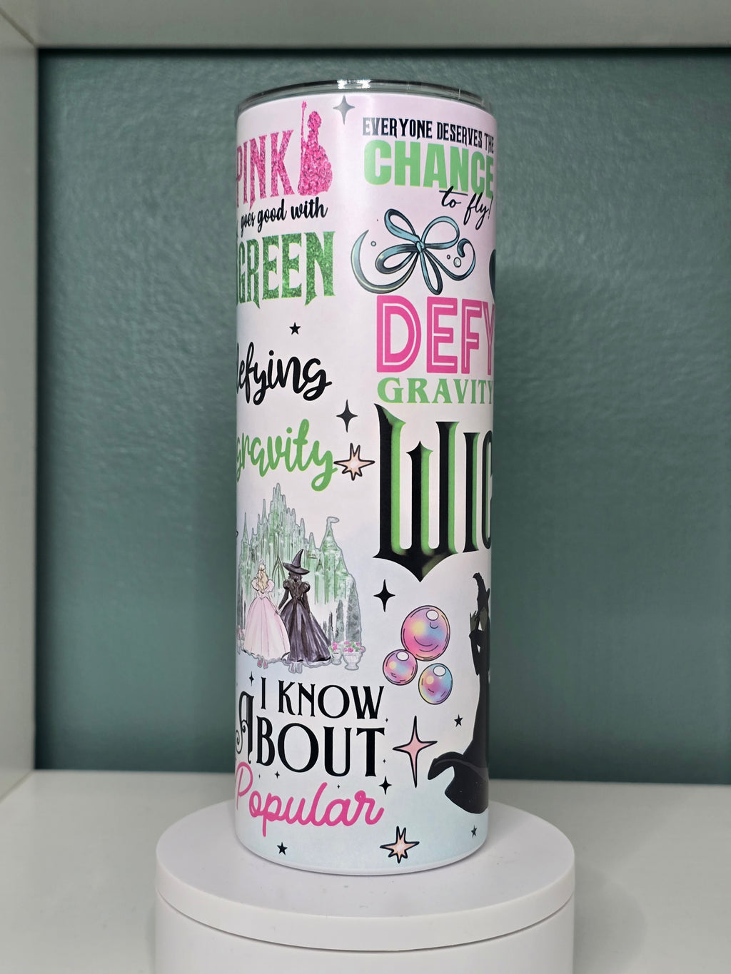 Defying Gravity 20oz Stainless Steel Tumbler