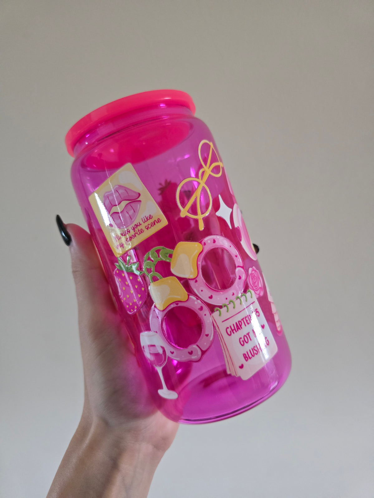 Do Not Disturb 16oz Glass Tumbler