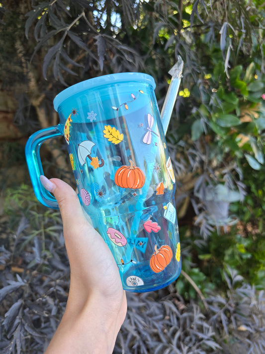 Autumn 20oz Glass Tumbler