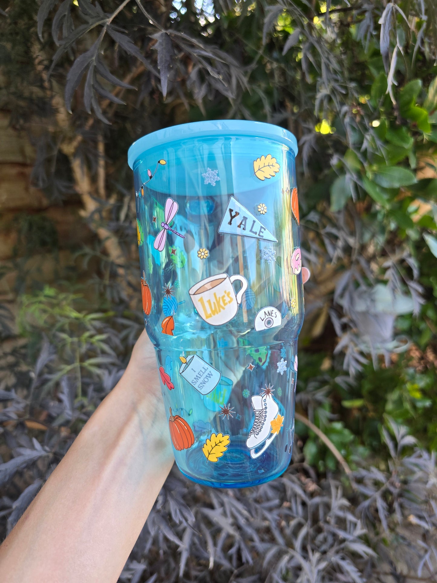 Autumn 20oz Glass Tumbler