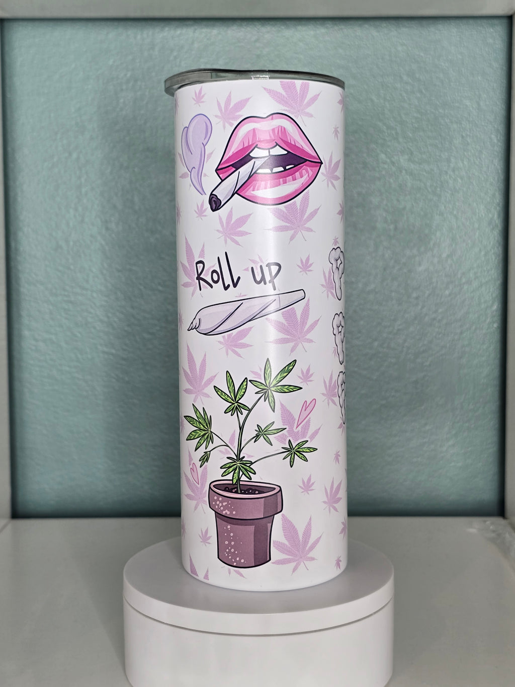 Puff Puff Pass 20oz Stainless Steel Tumbler