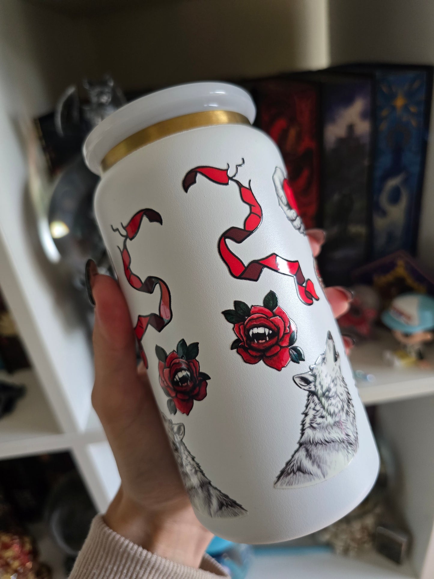 Vampire 16oz Stainless Steel Tumbler