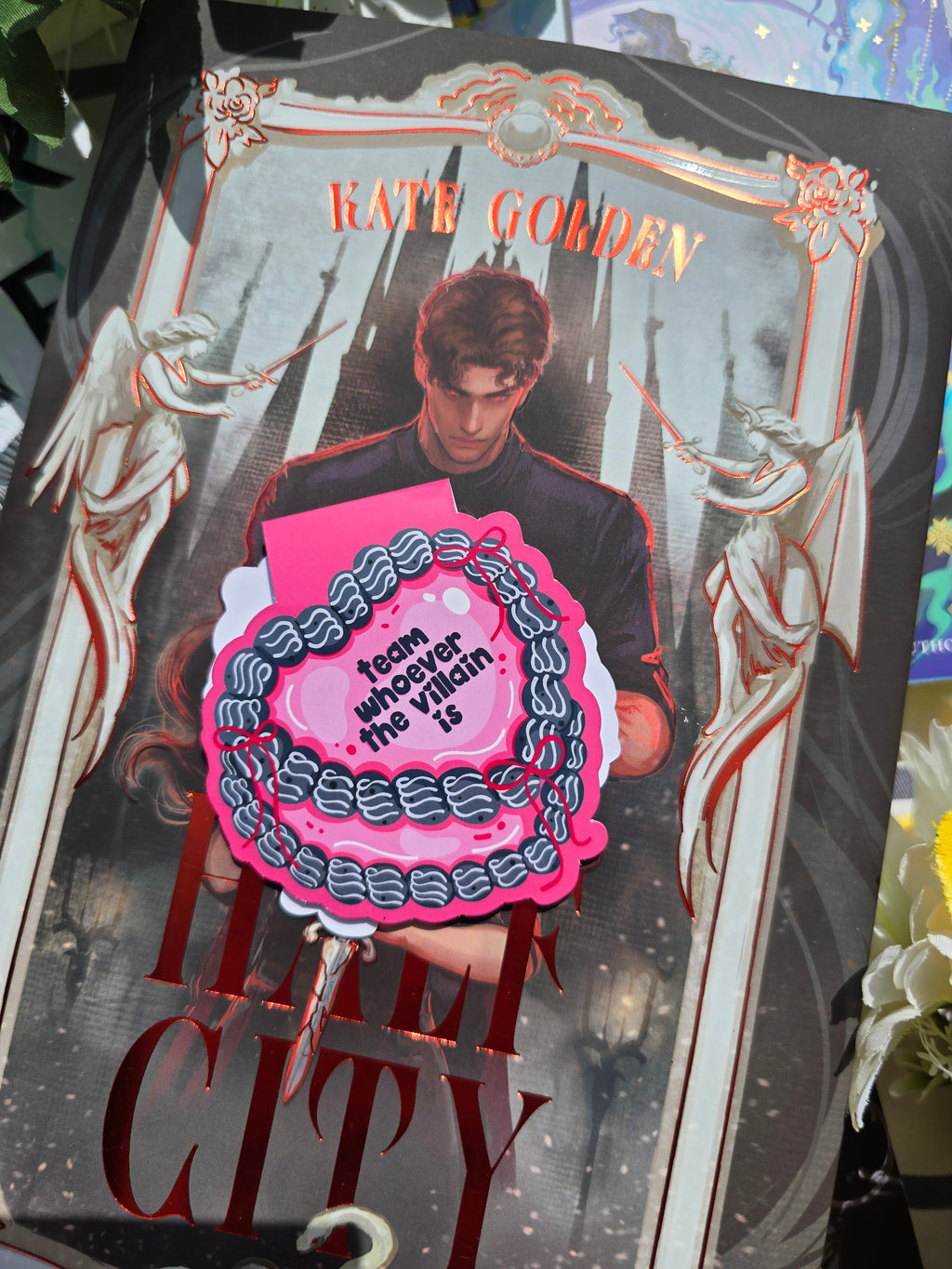 Team Who Ever The Villan Is Magnetic Bookmark