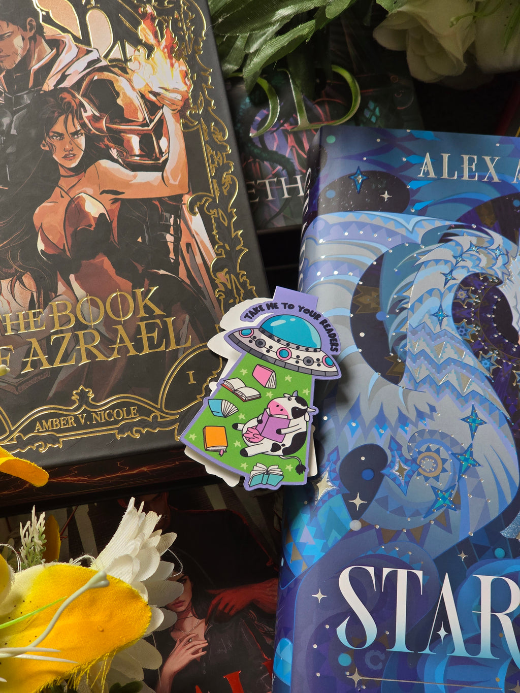 Take Me To Your Readers Magnetic Bookmark