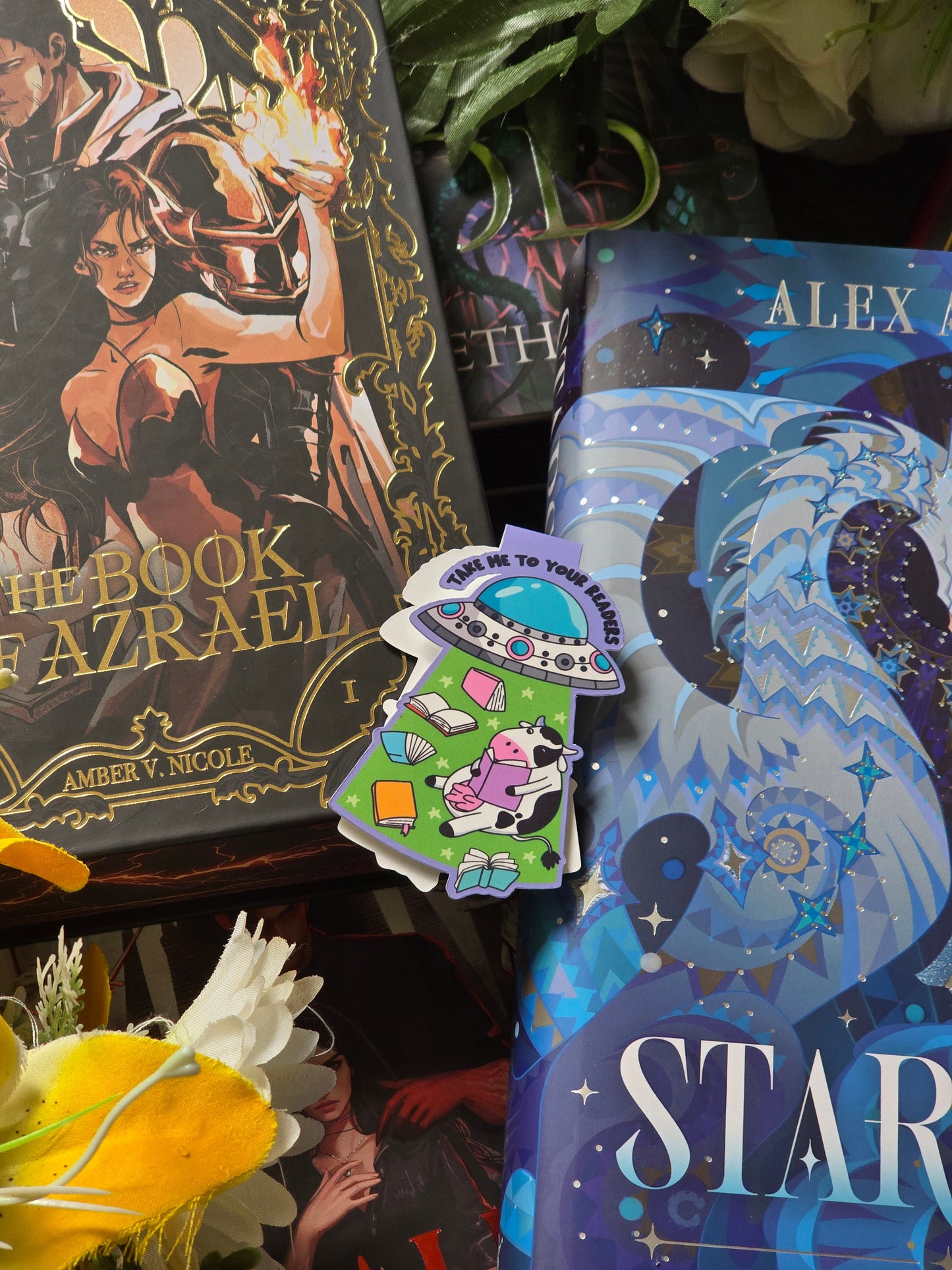 Take Me To Your Readers Magnetic Bookmark