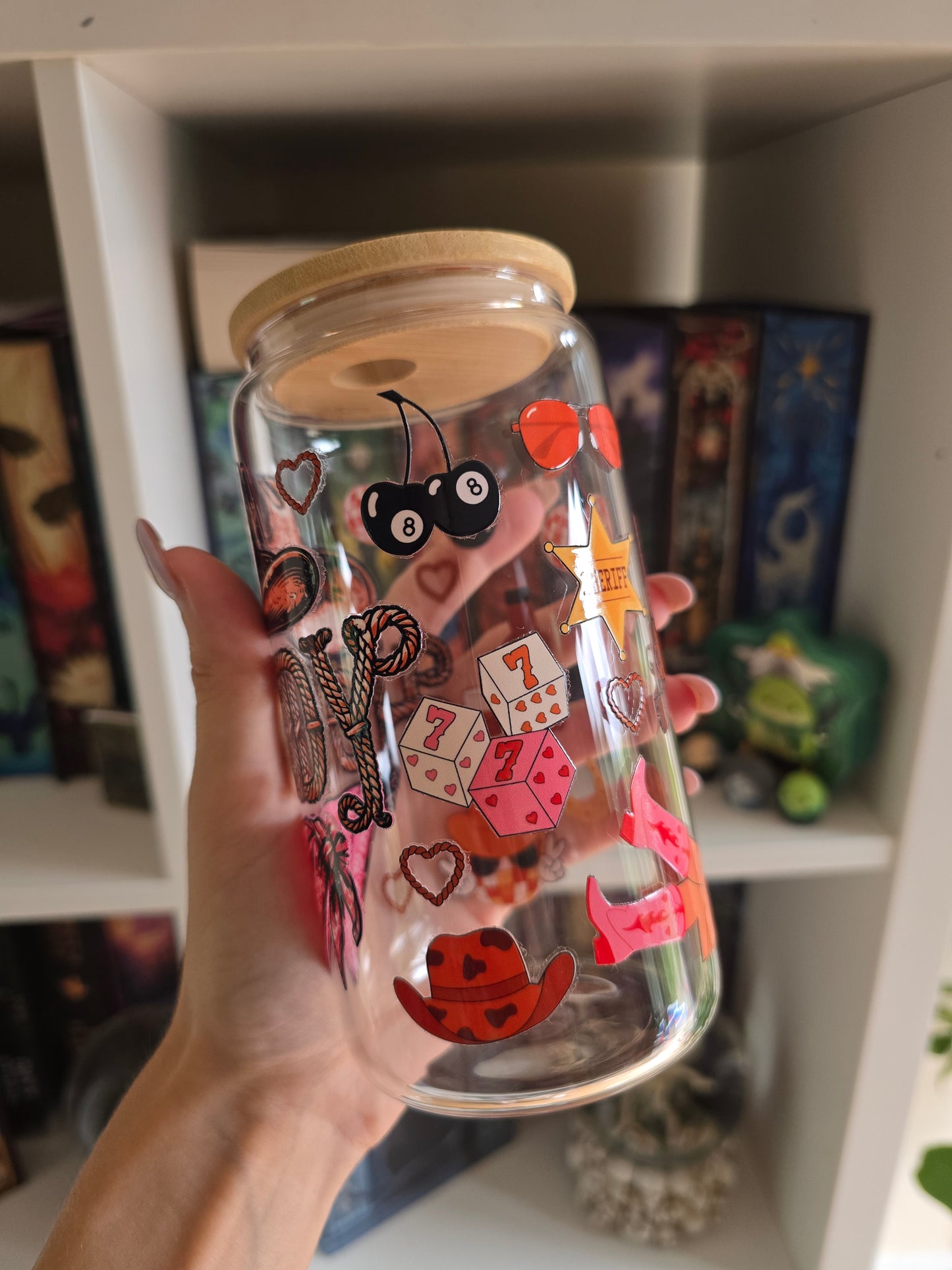 Howdy 16oz Glass Tumbler