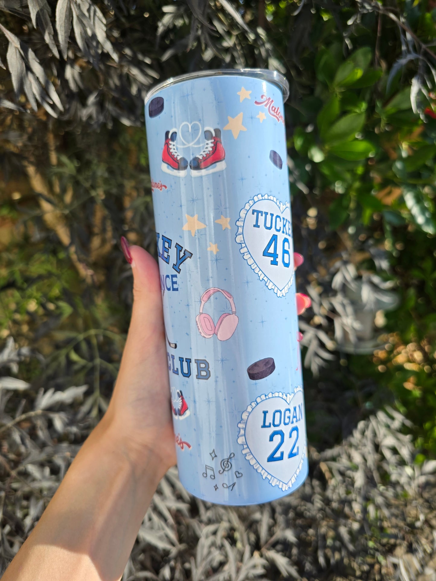 Hockey Romance OC 20oz Stainless Steel Tumbler