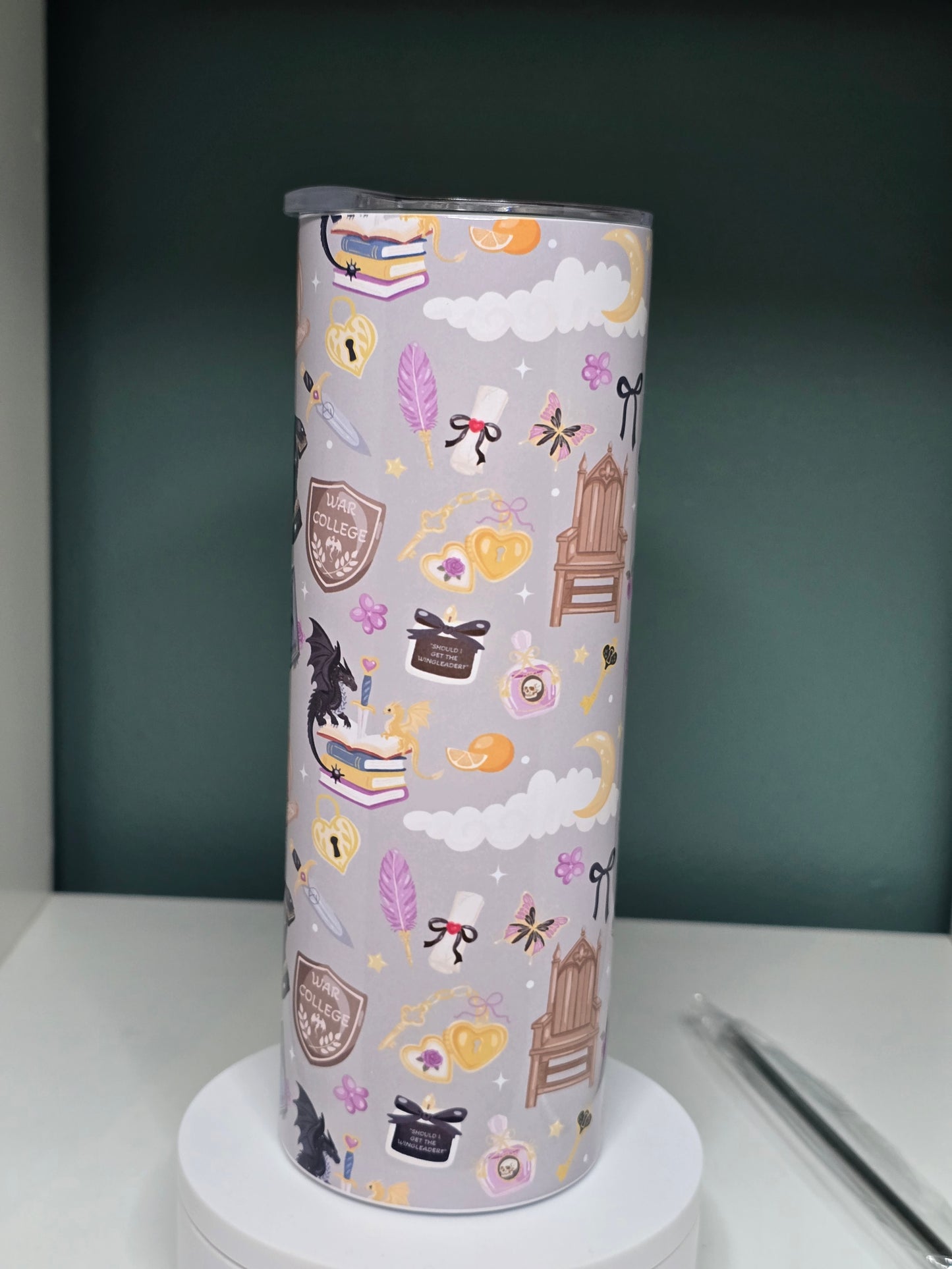 Dragon Rider 20oz Stainless Steel Tumbler