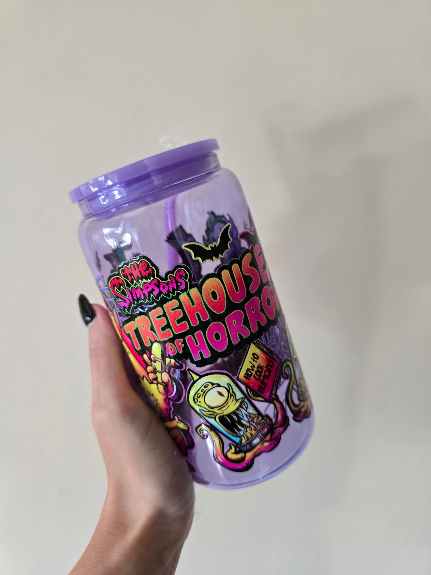 Tree house 16oz Glass Tumbler