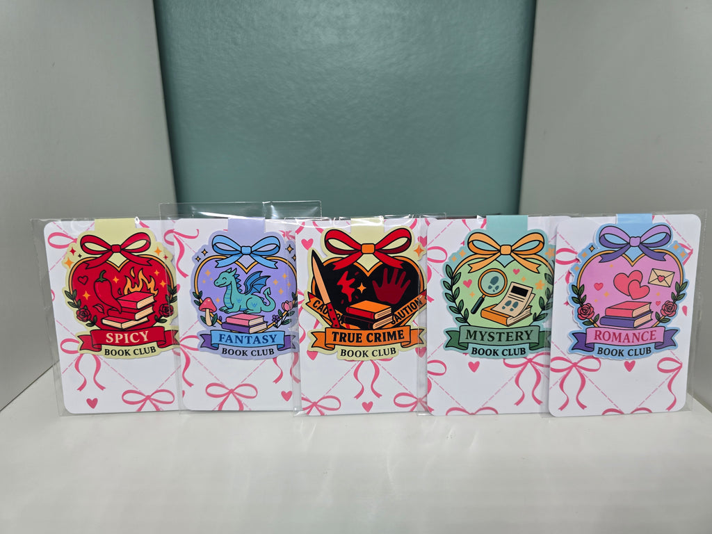 Magnetic Bookmark Bundle (please read description)