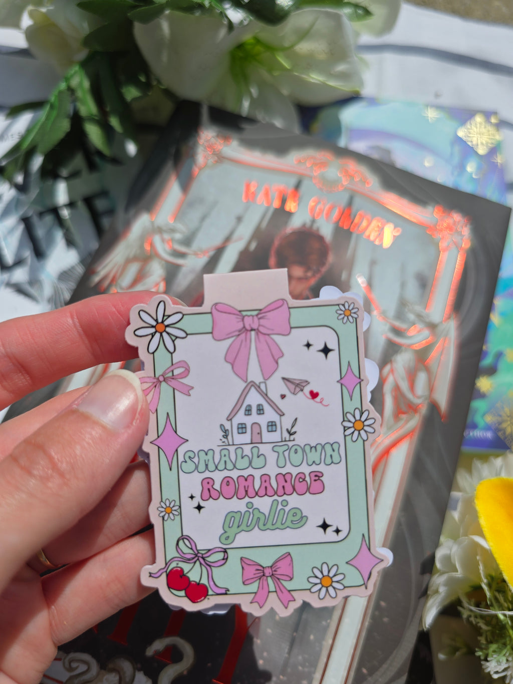 Small Town Magnetic Bookmark