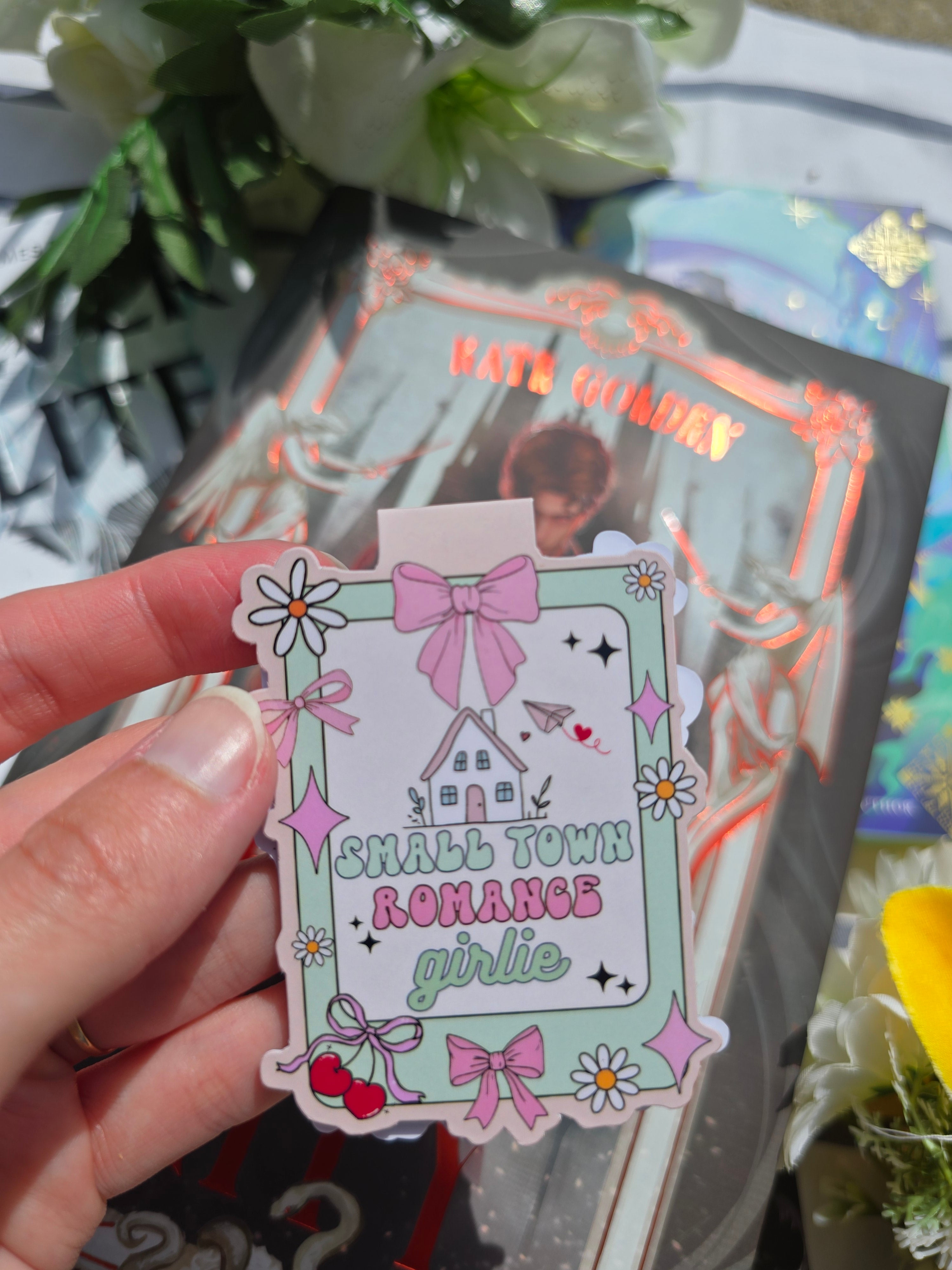 Small Town Magnetic Bookmark