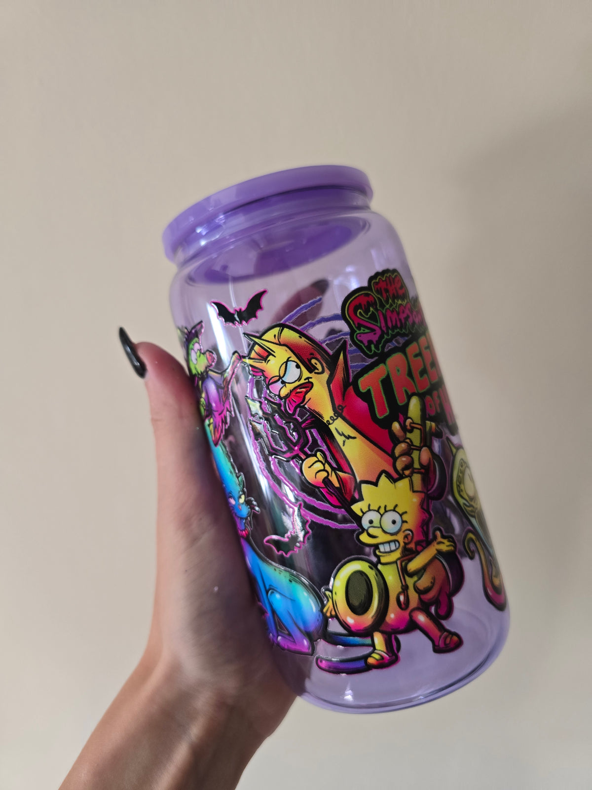 Tree house 16oz Glass Tumbler