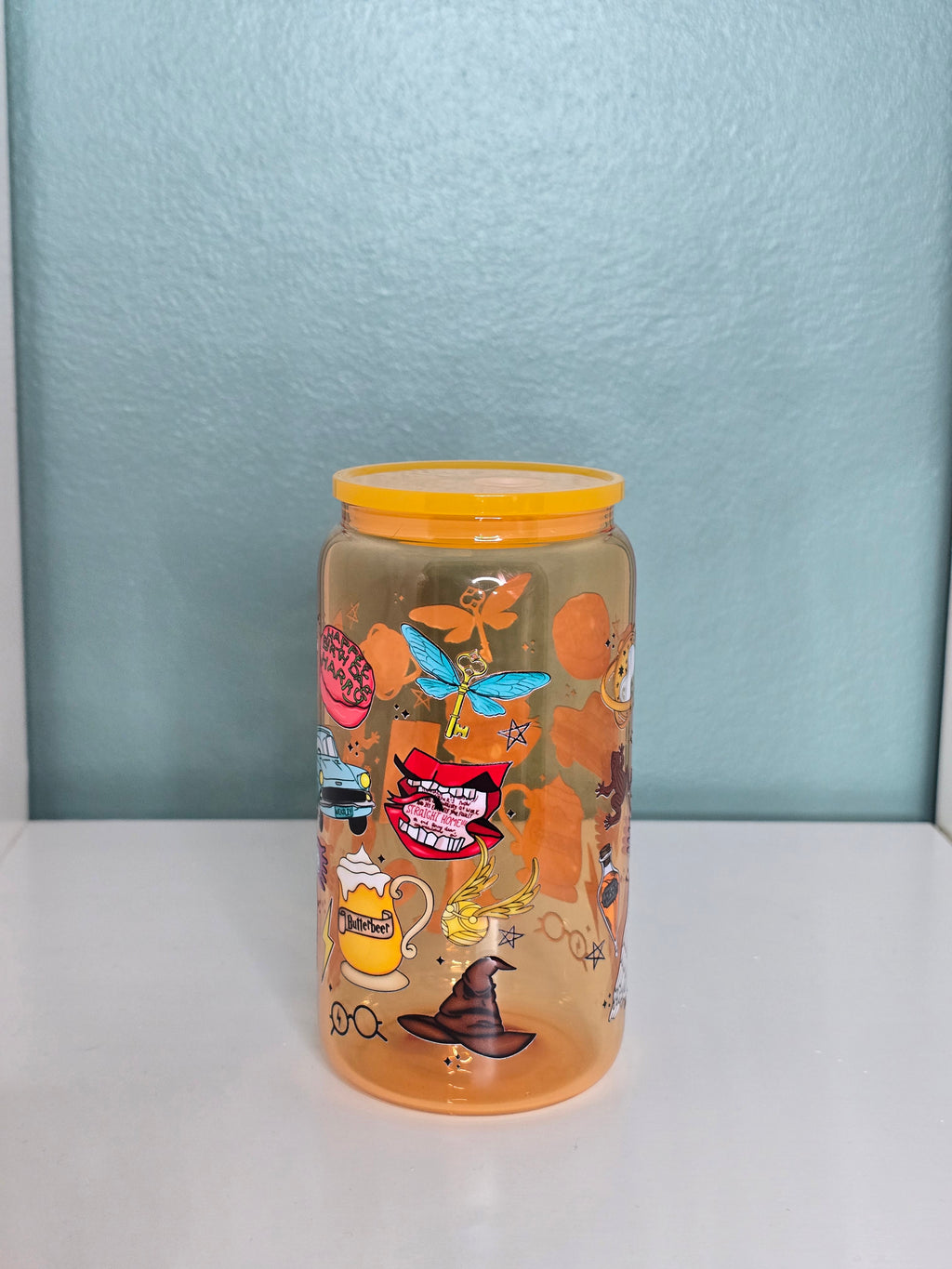 Wizard 16oz Glass Tumbler