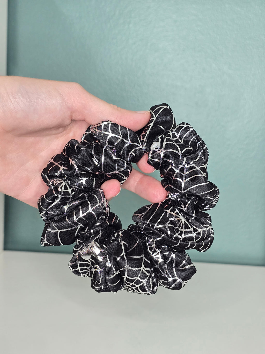 Spiderweb Scrunchie and Key Comfy