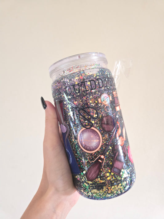 World Of Magic 16oz Acrylic Snowglobe Tumbler