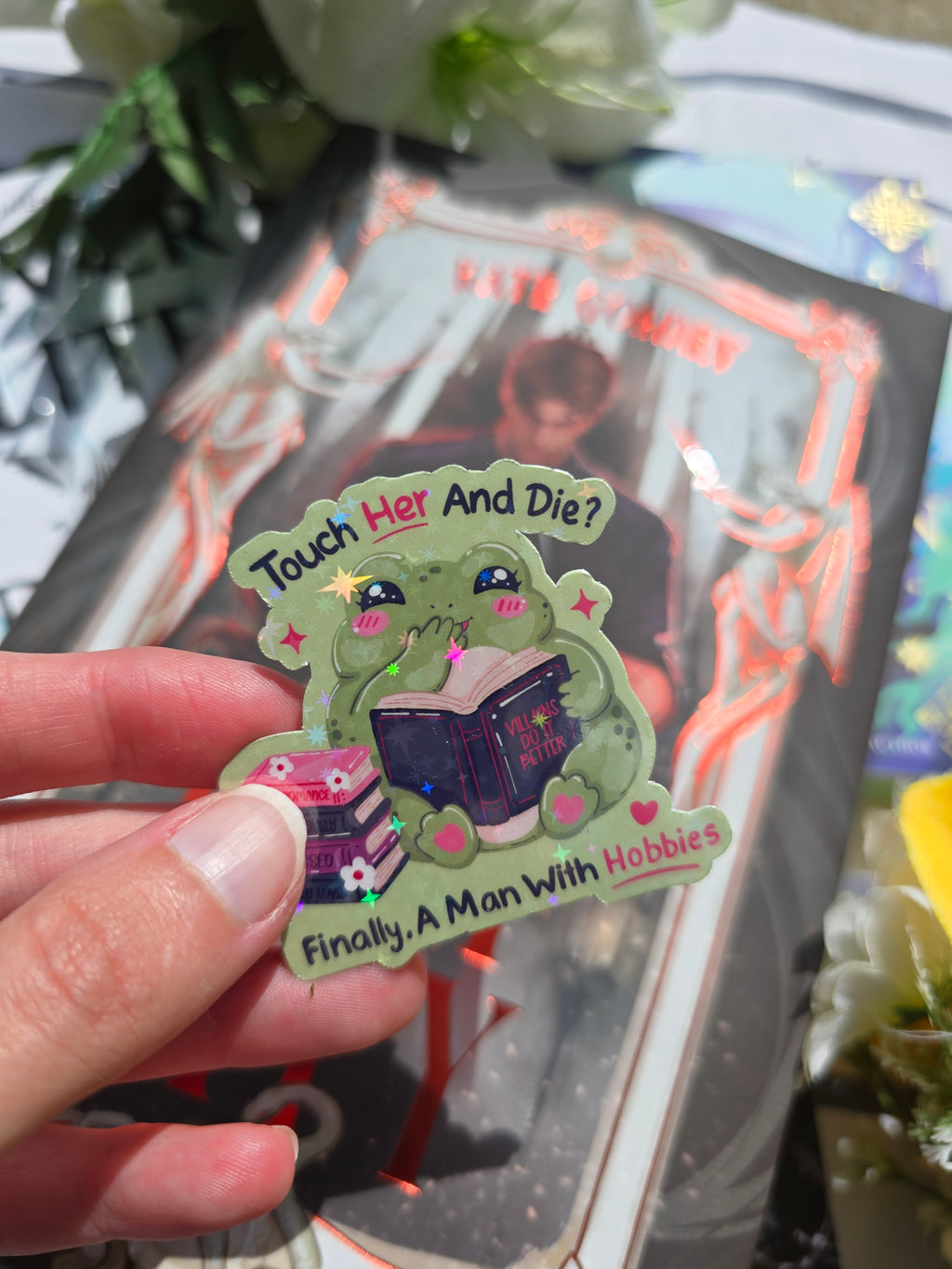 Touch Her And Die Sticker