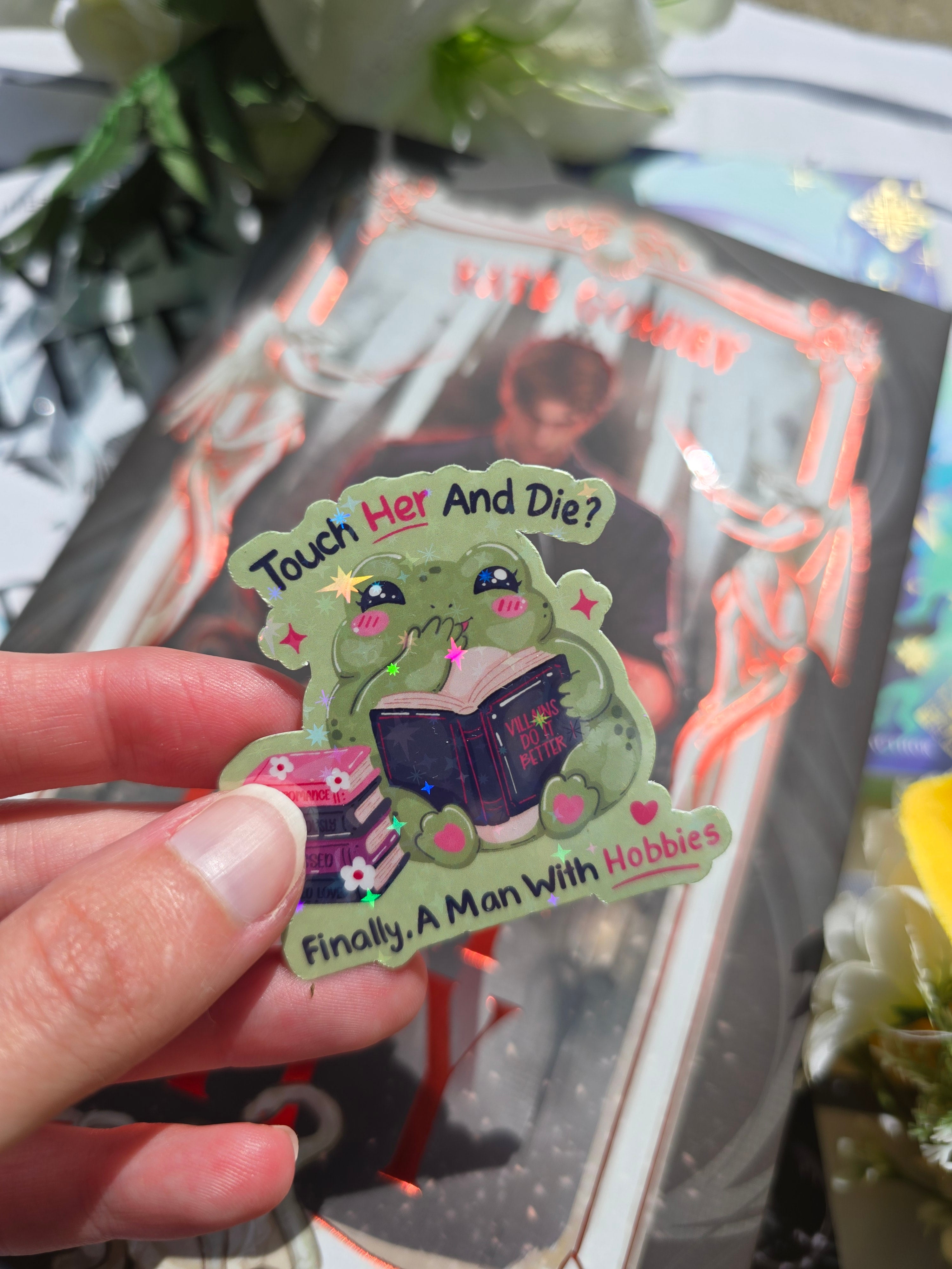 Touch Her And Die Sticker