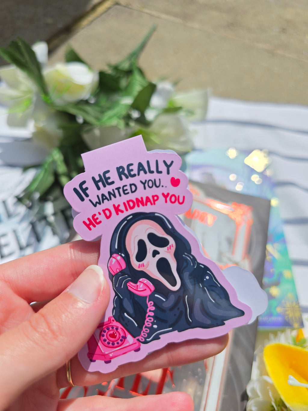 If He Really Wanted You Magnetic Bookmark