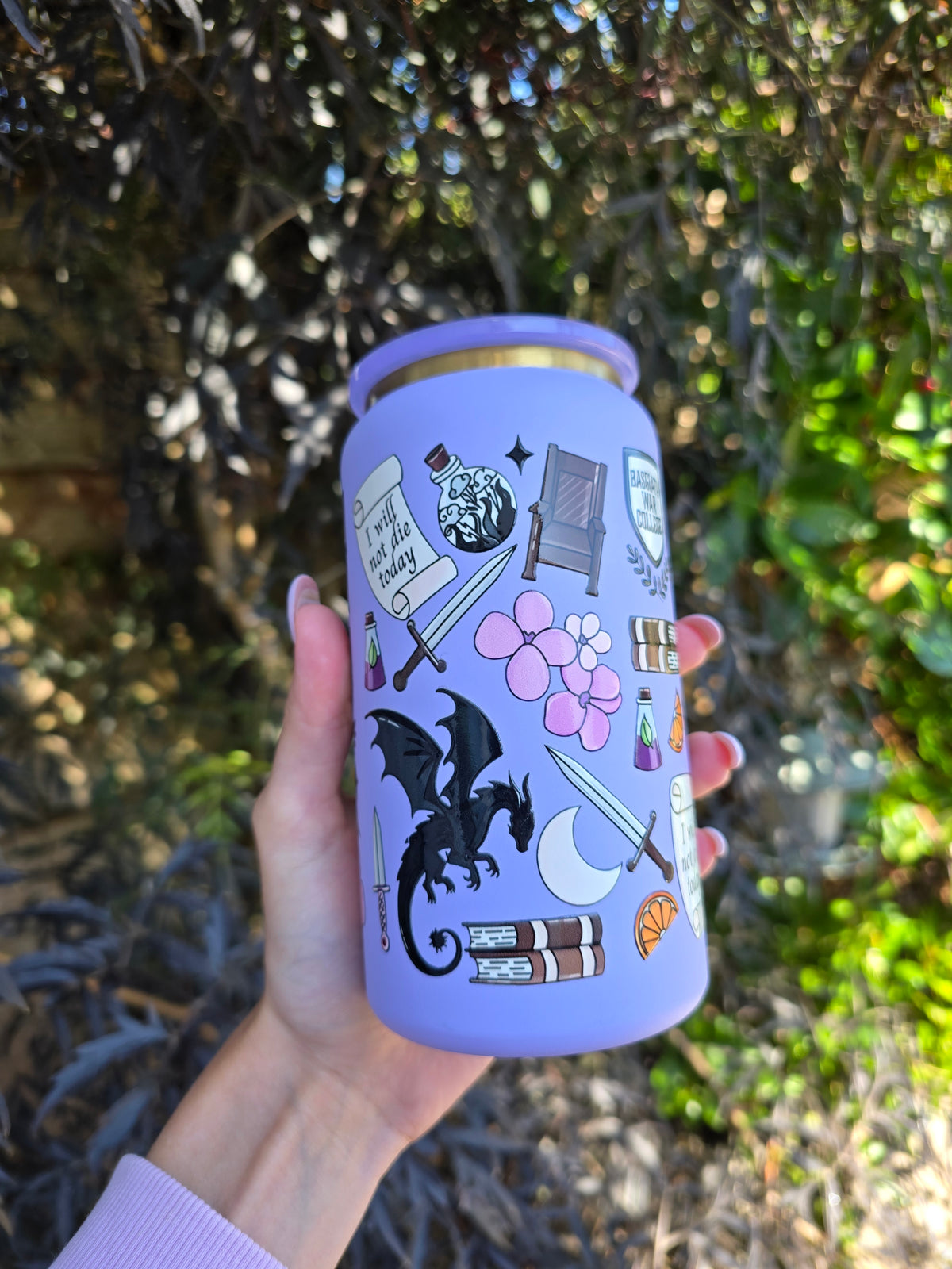 Dragon Rider 16oz Stainless Steel Tumbler
