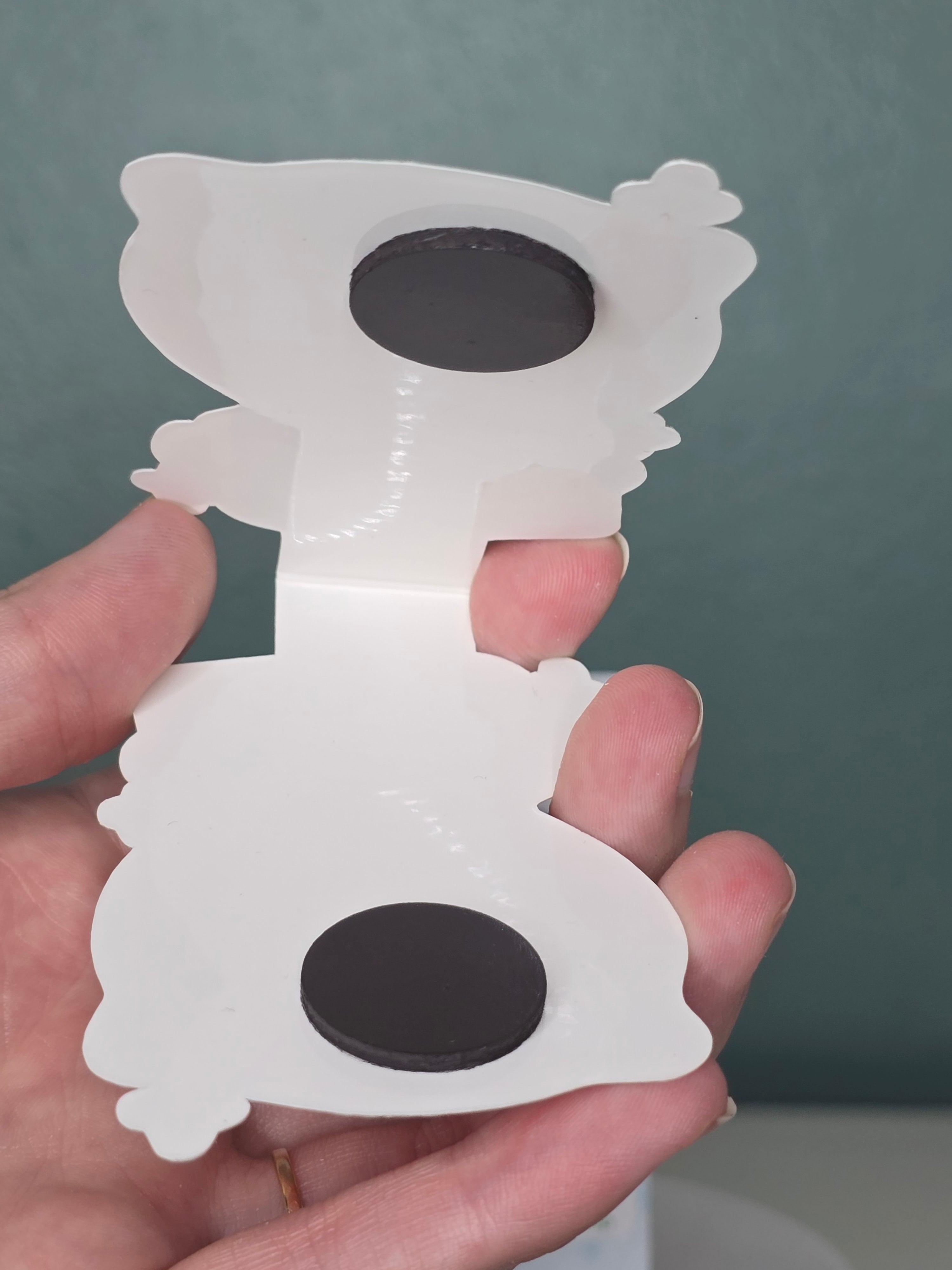 Christmas Fictional Men Magnetic Bookmark