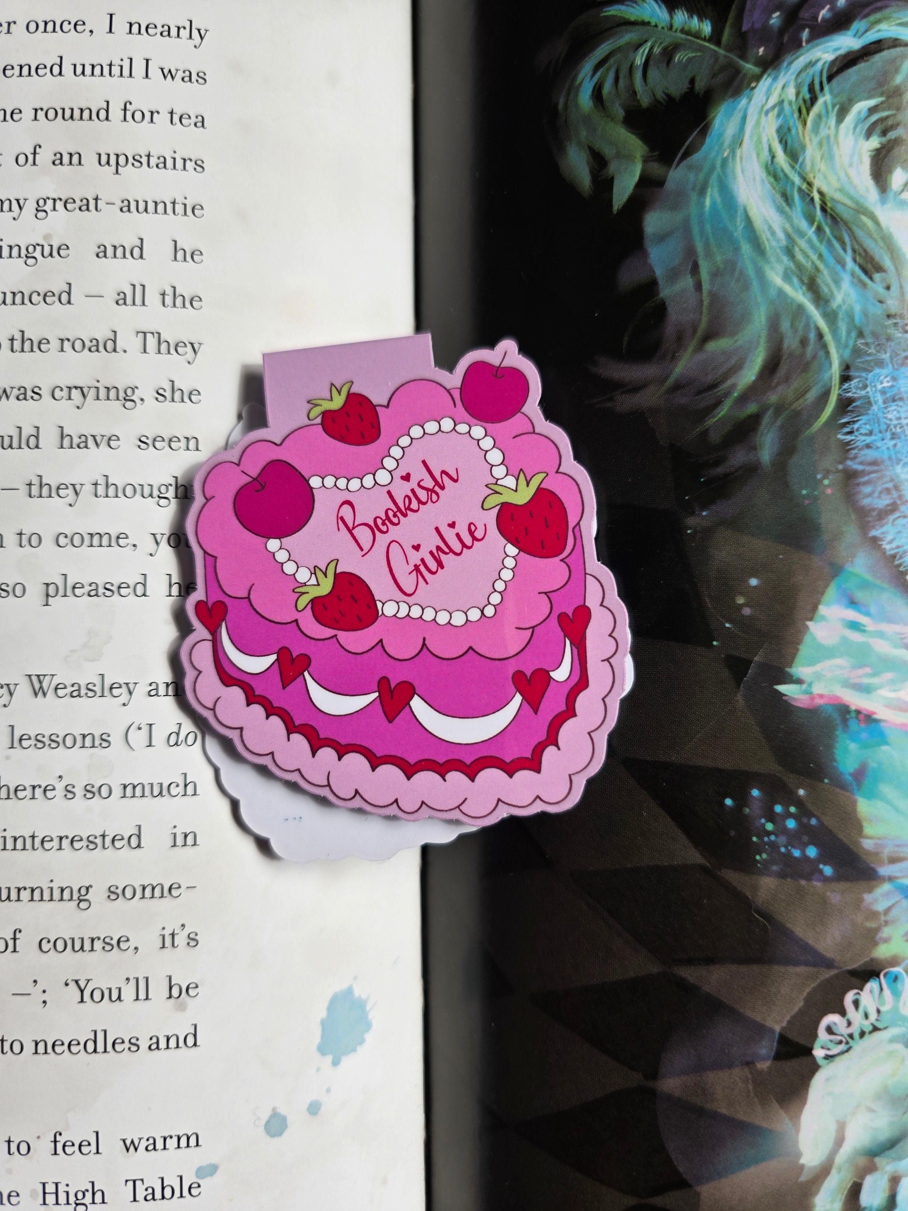 Bookish Girlie Magnetic Bookmark
