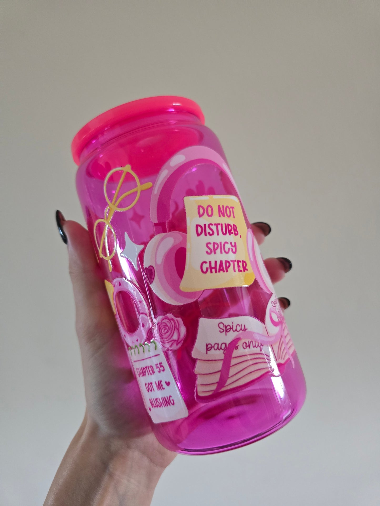 Do Not Disturb 16oz Glass Tumbler