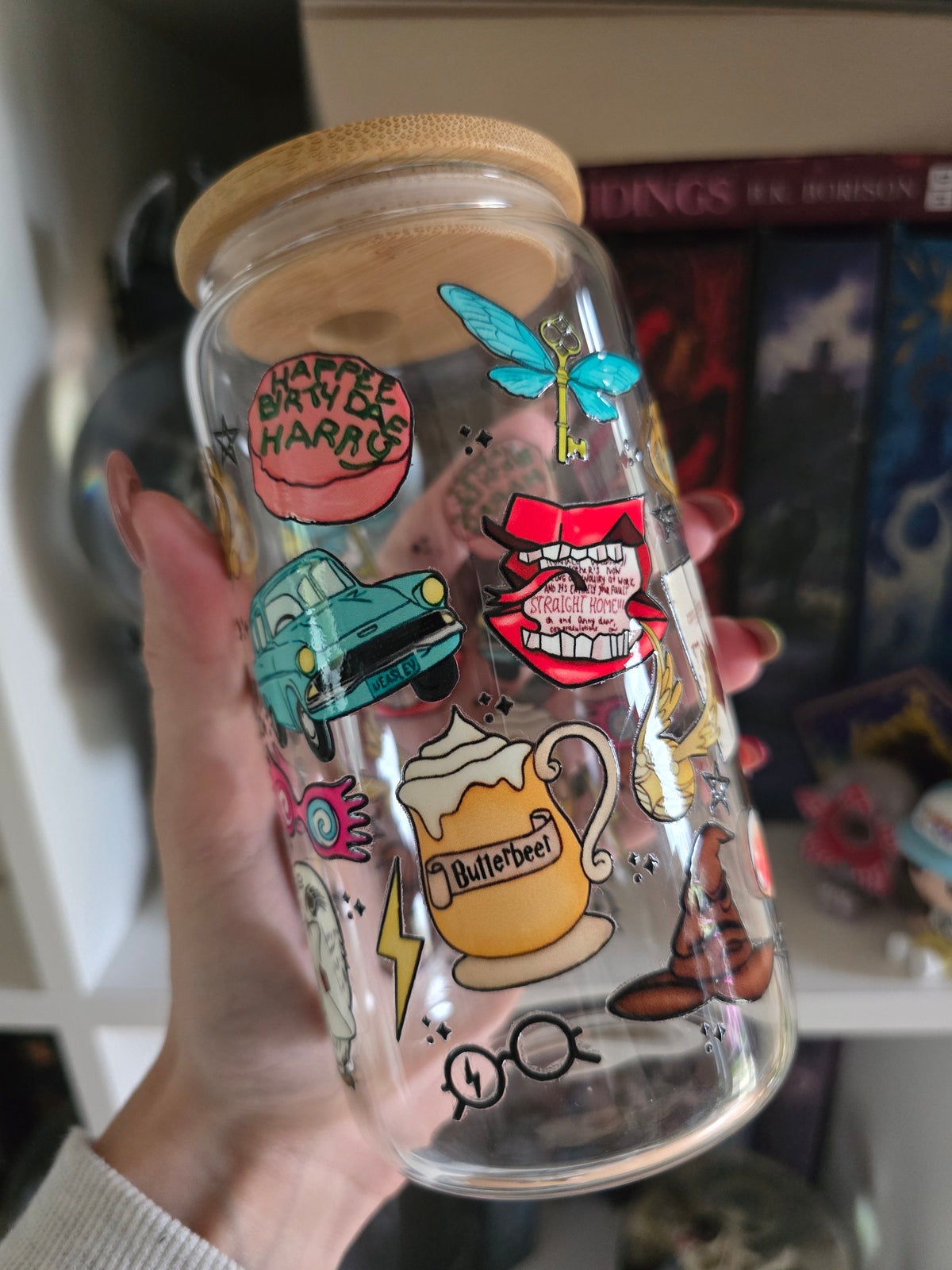 Wizard 16oz Glass Tumbler