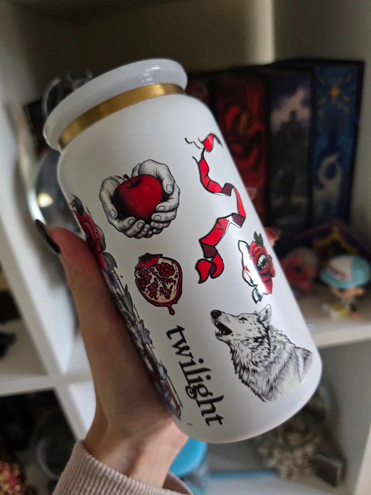 Vampire 16oz Stainless Steel Tumbler