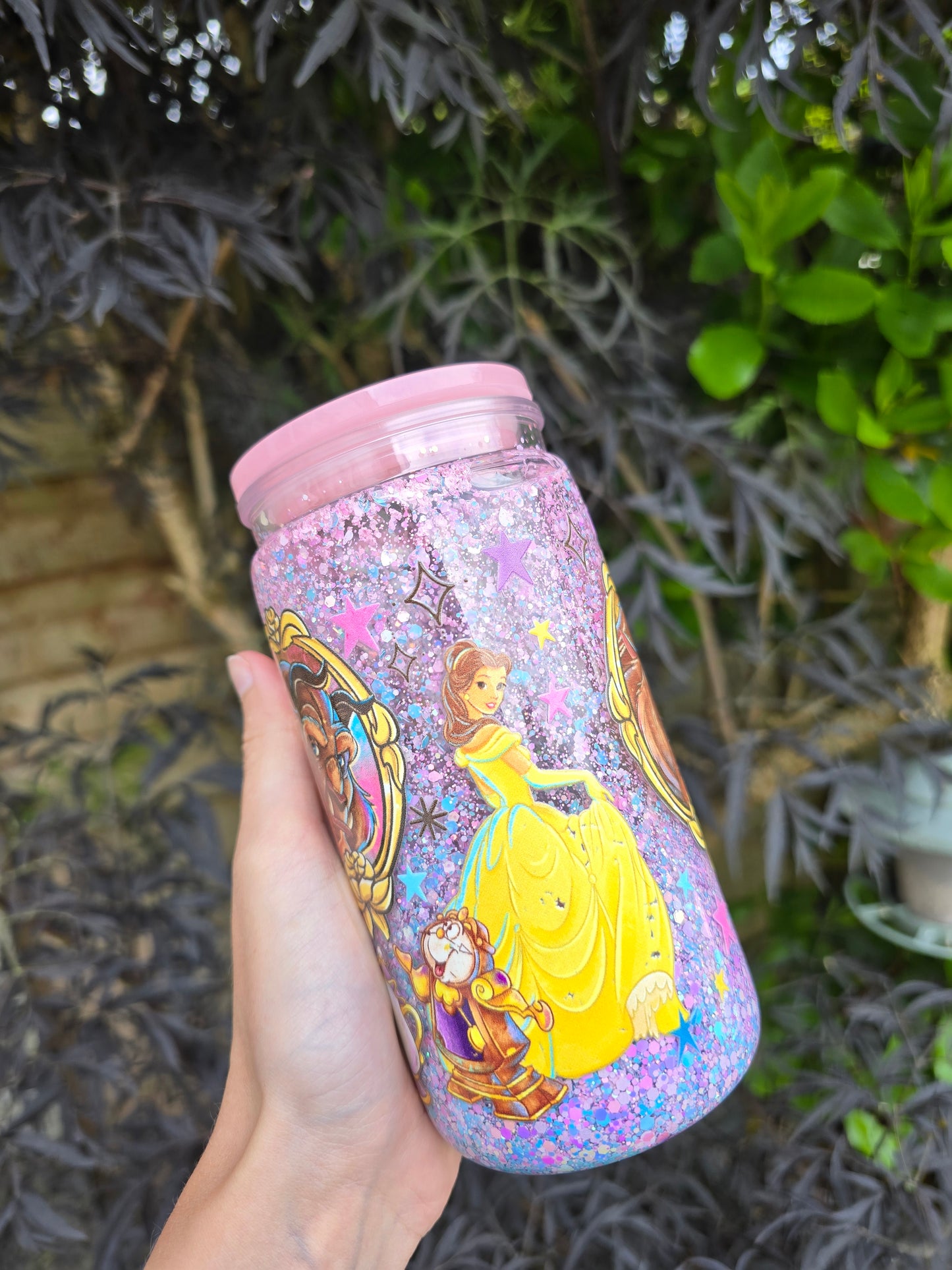 BATB 16oz Acrylic Snowglobe Tumbler