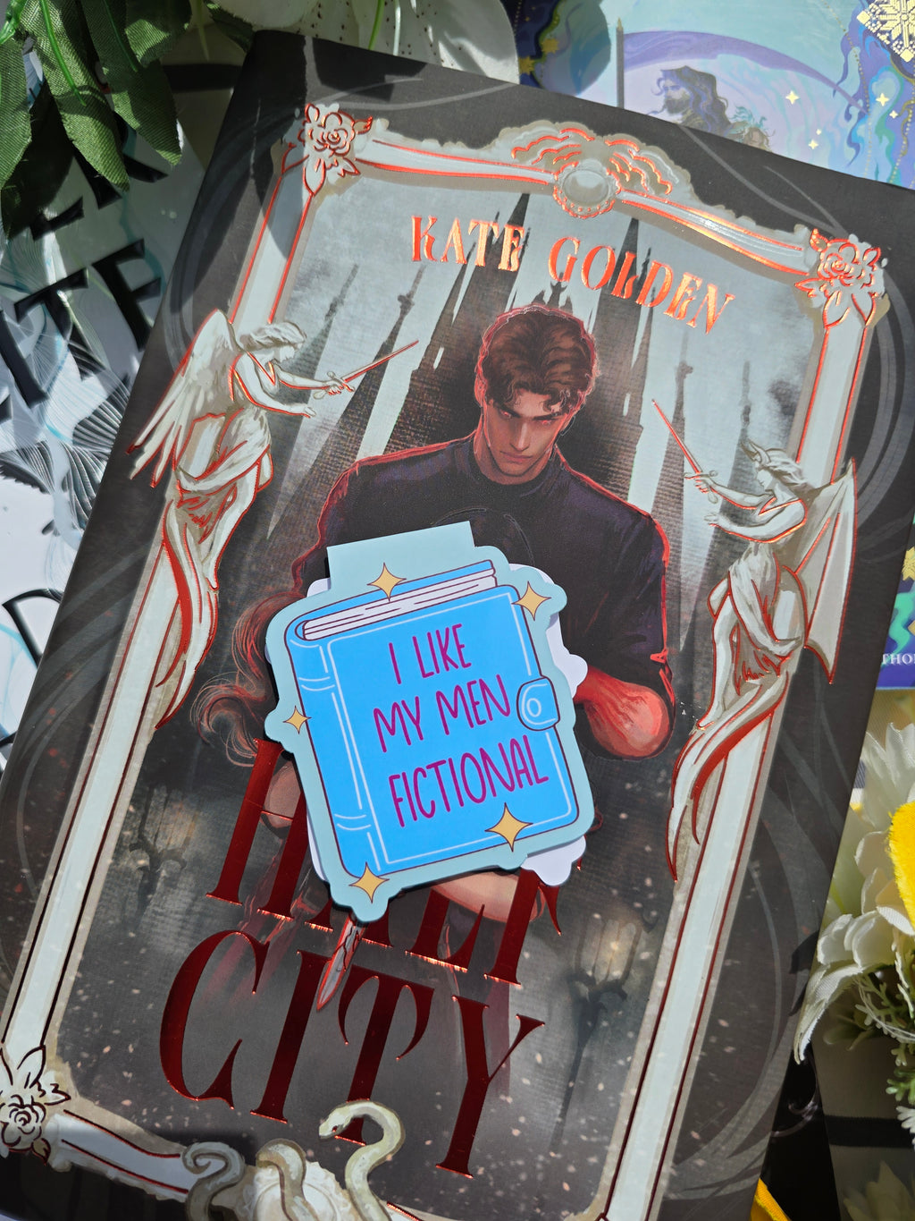 I Like My Men Fictional Magnetic Bookmark