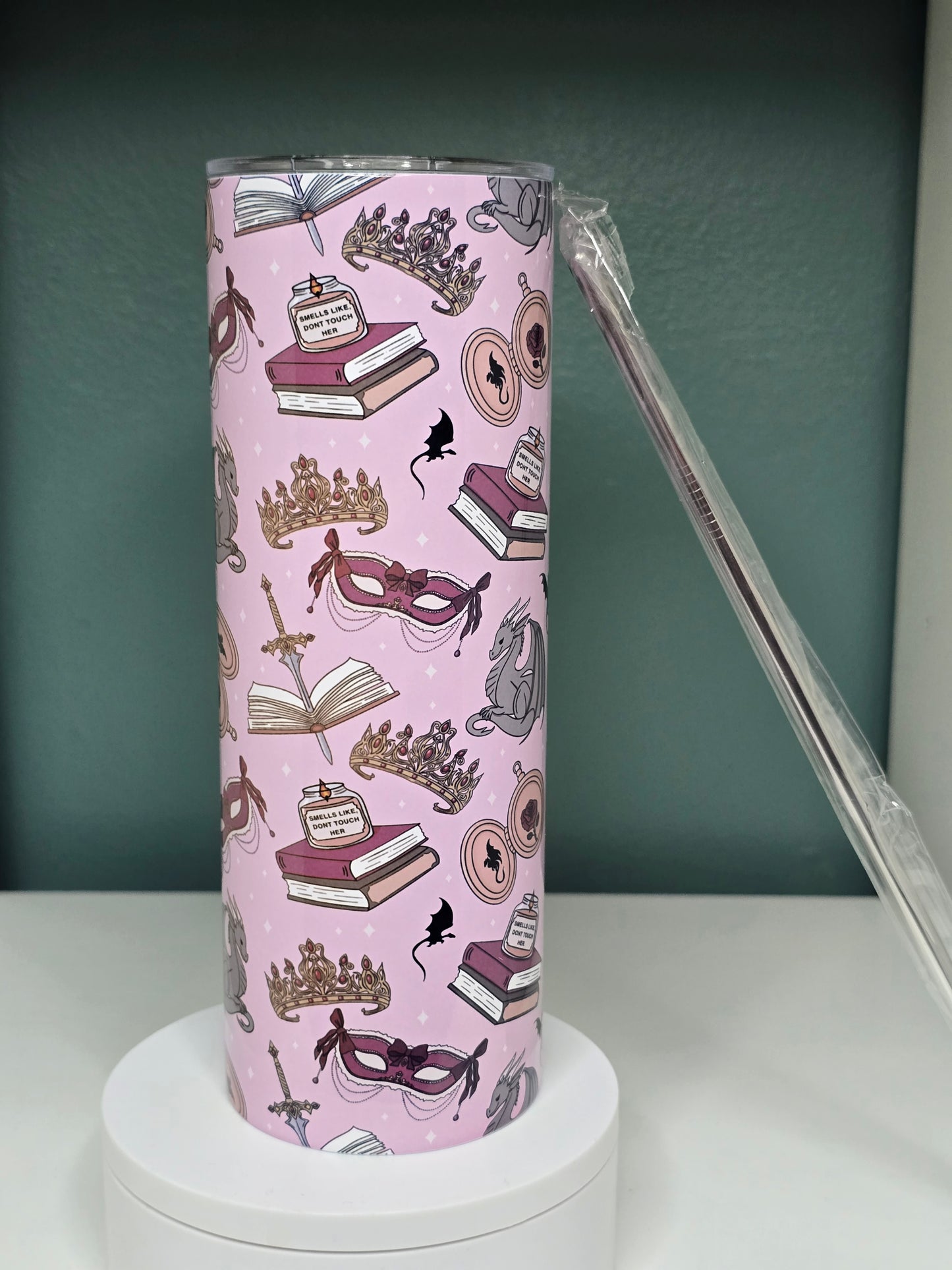 Fantasy Bookish 20oz Stainless Steel Tumbler