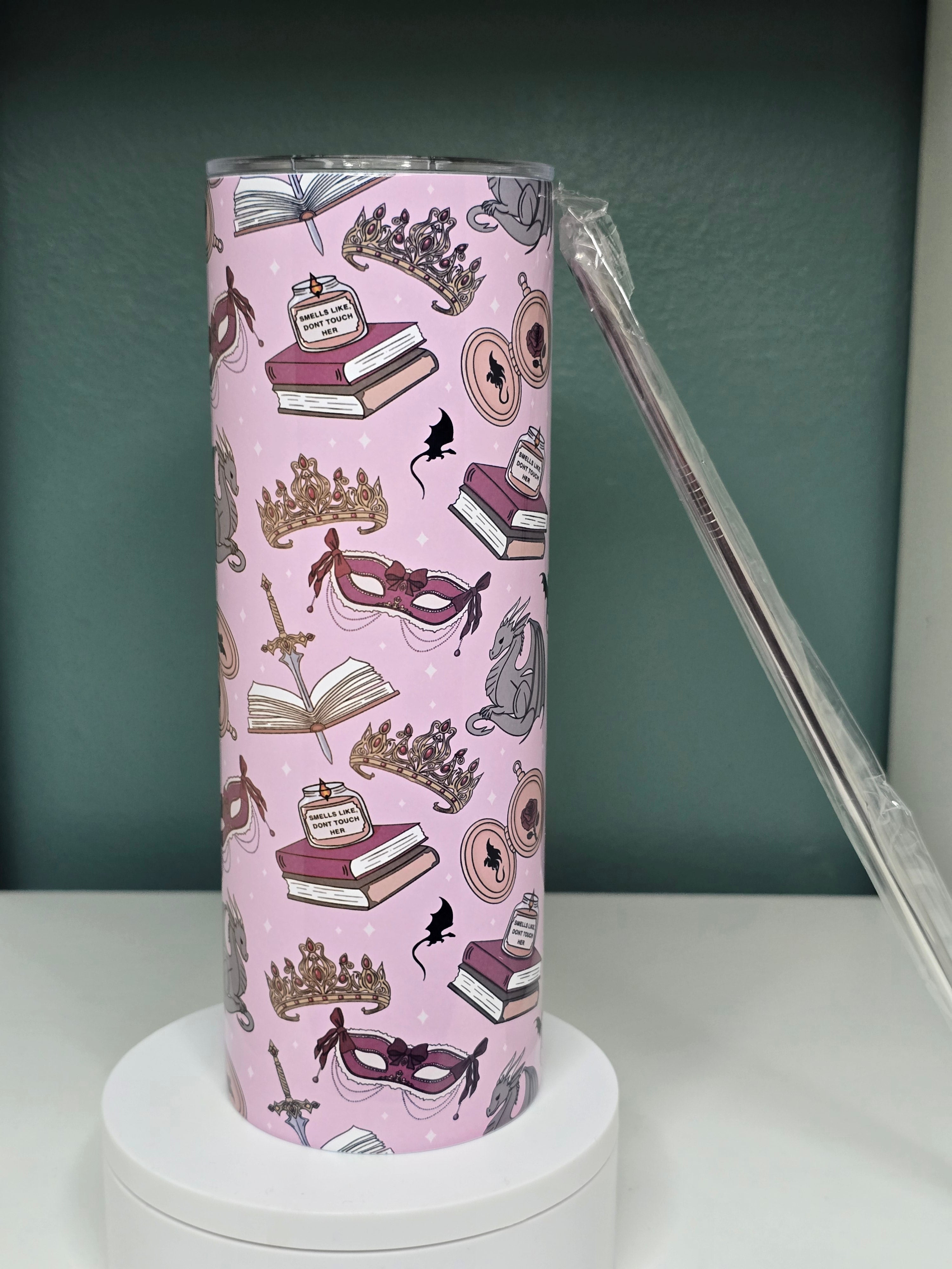 Fantasy Bookish 20oz Stainless Steel Tumbler