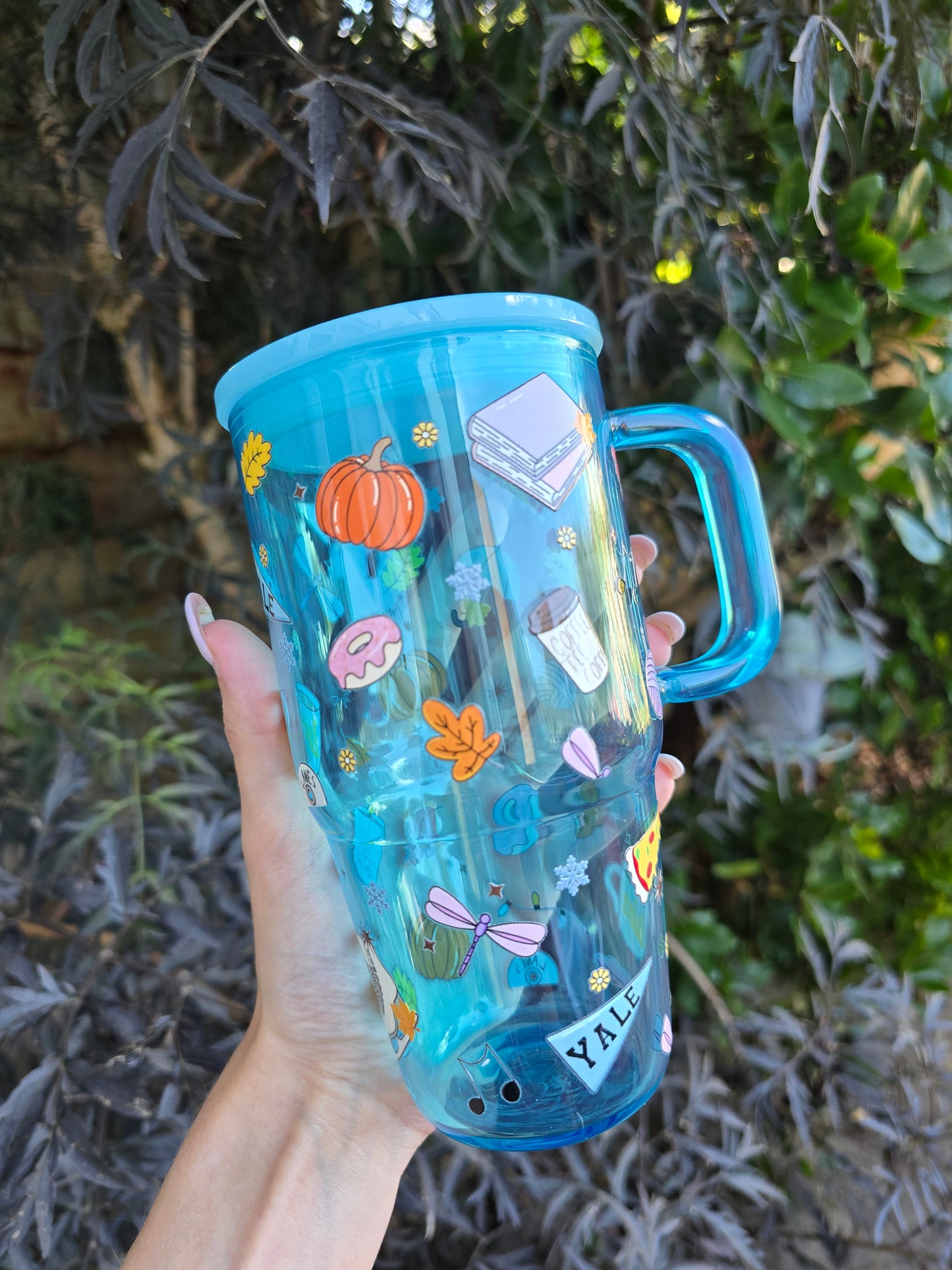 Autumn 20oz Glass Tumbler