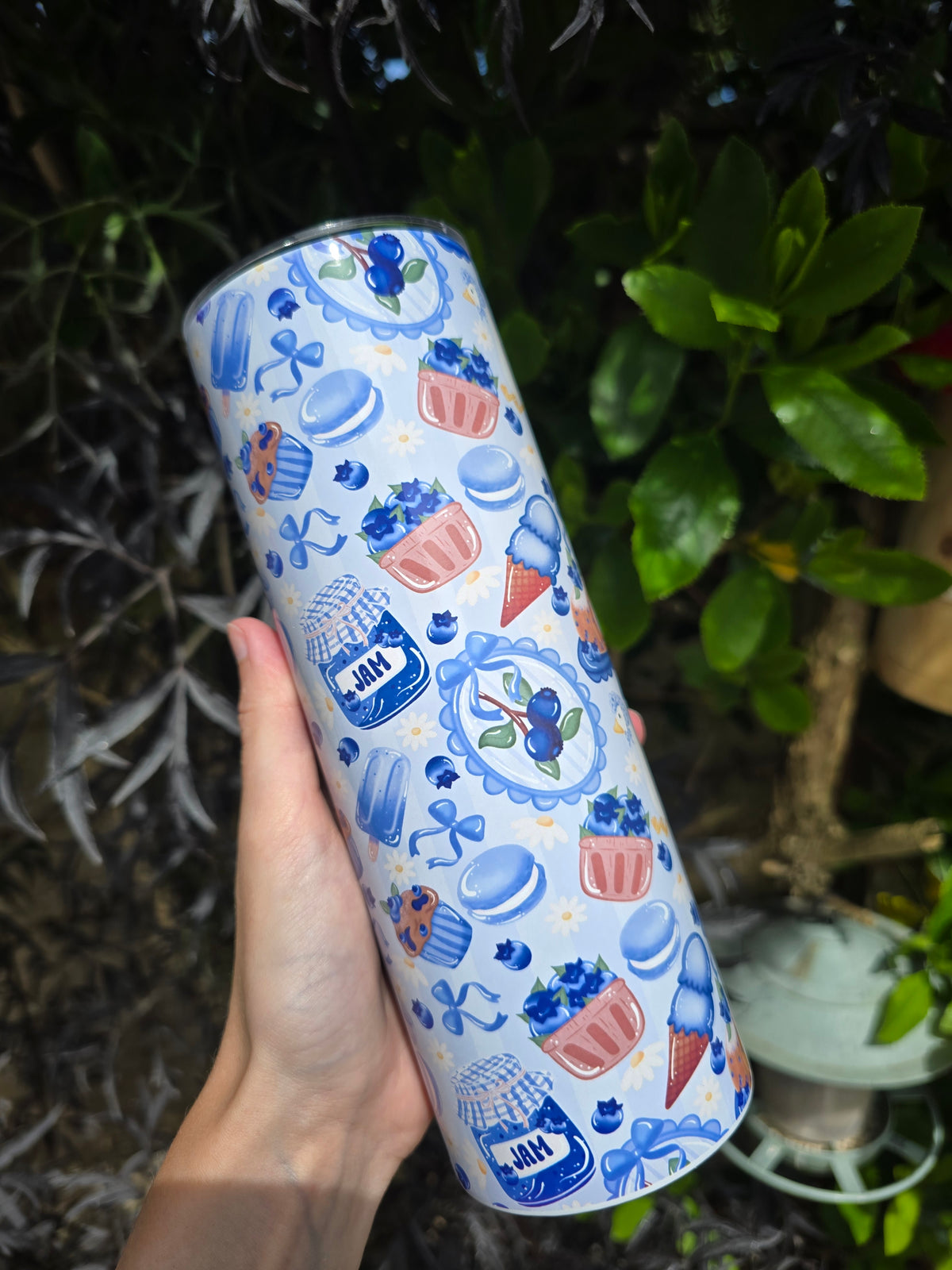Blueberry 20oz Stainless Steel Tumbler
