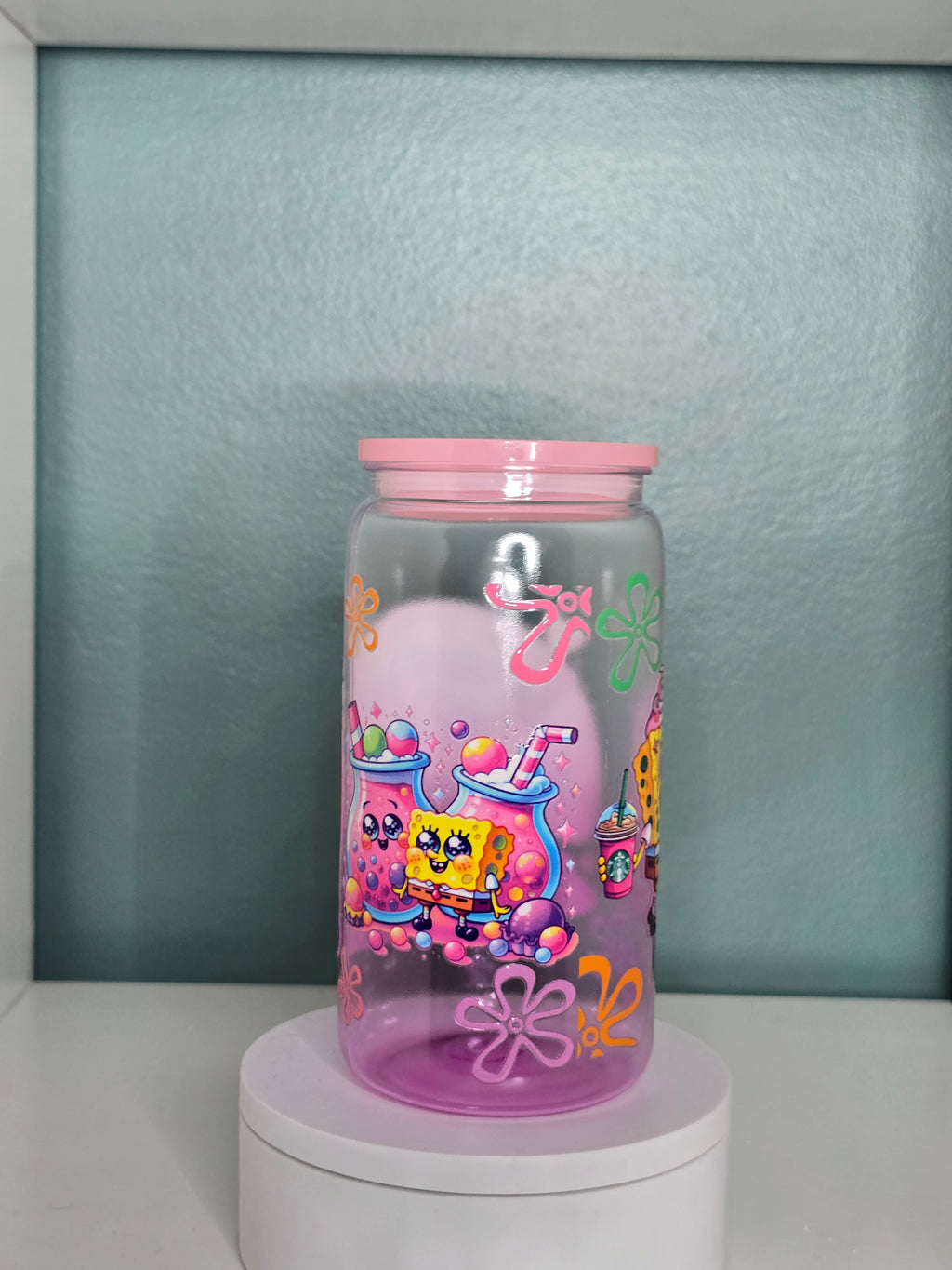 Sponge B 16oz Acrylic Tumbler