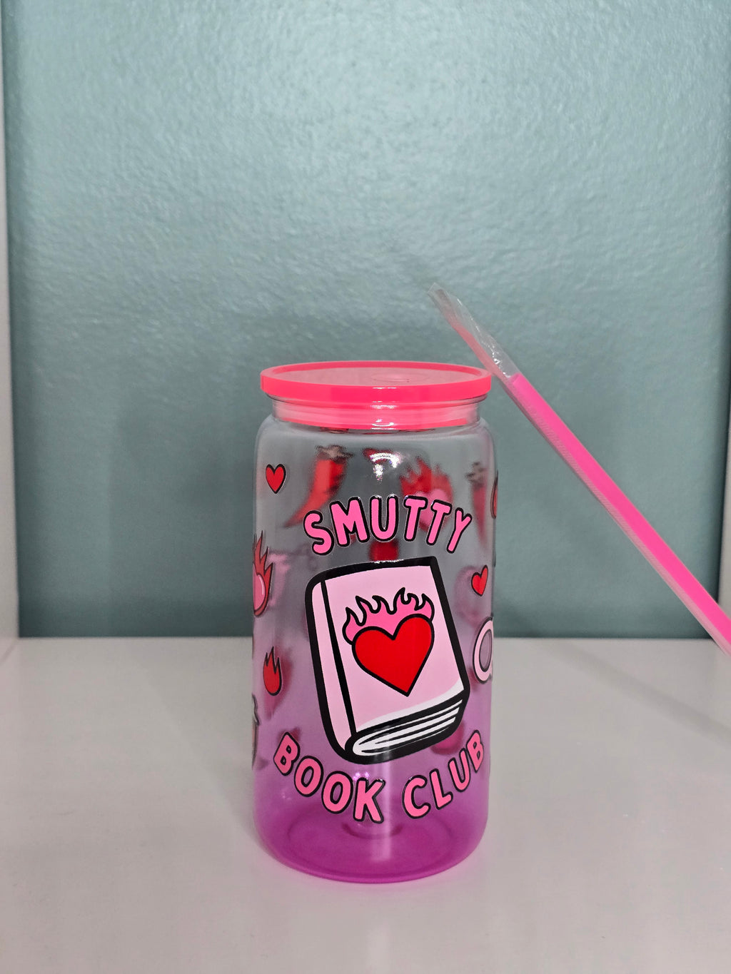 Smutty Book Club 16oz Acrylic Tumbler