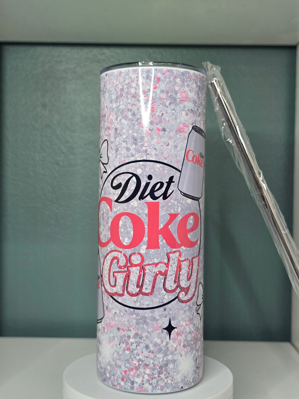 Diet Coke 20oz Stainless Steel Tumbler
