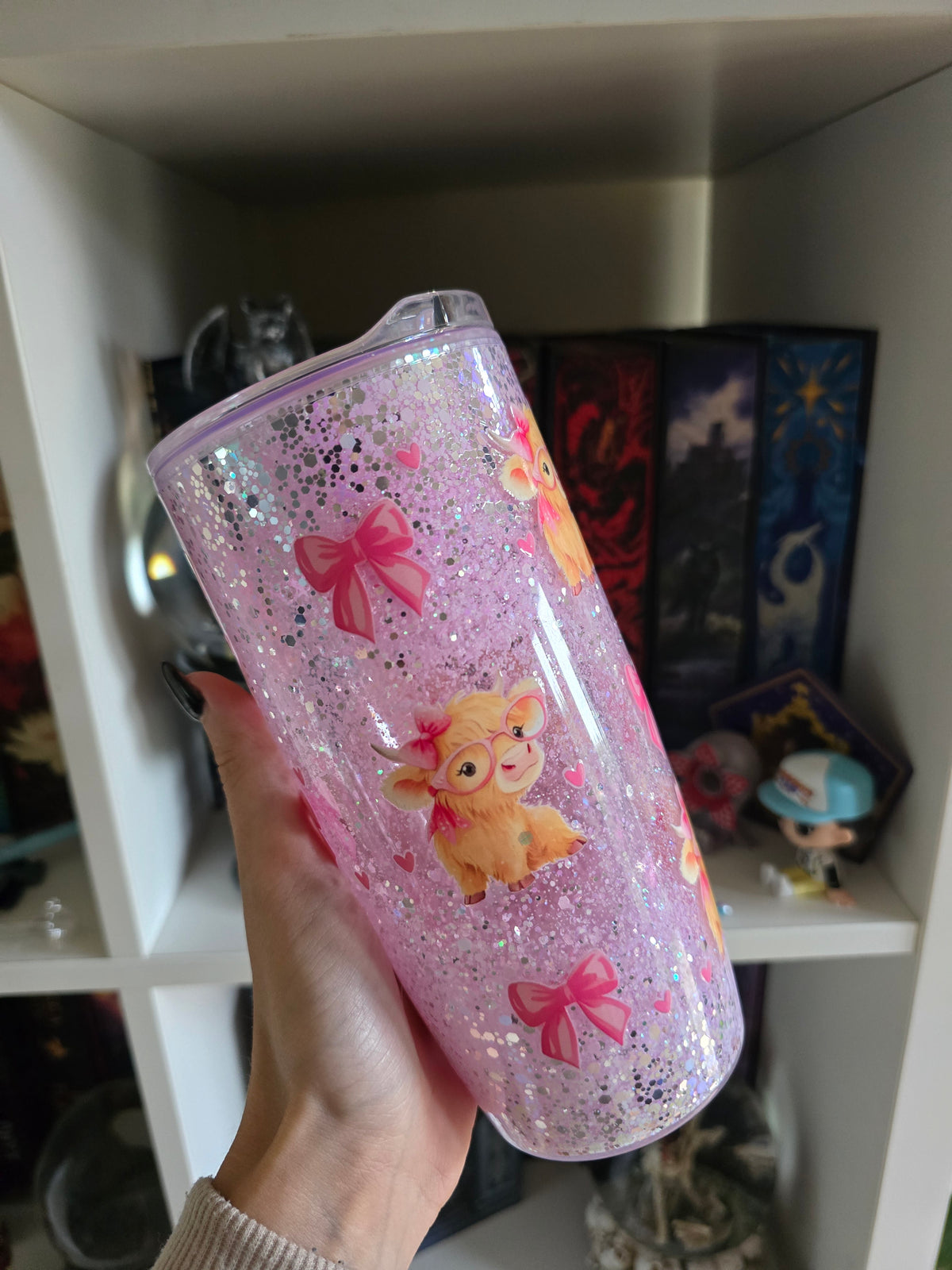 Highland 16oz Acrylic Snowglobe Tumbler